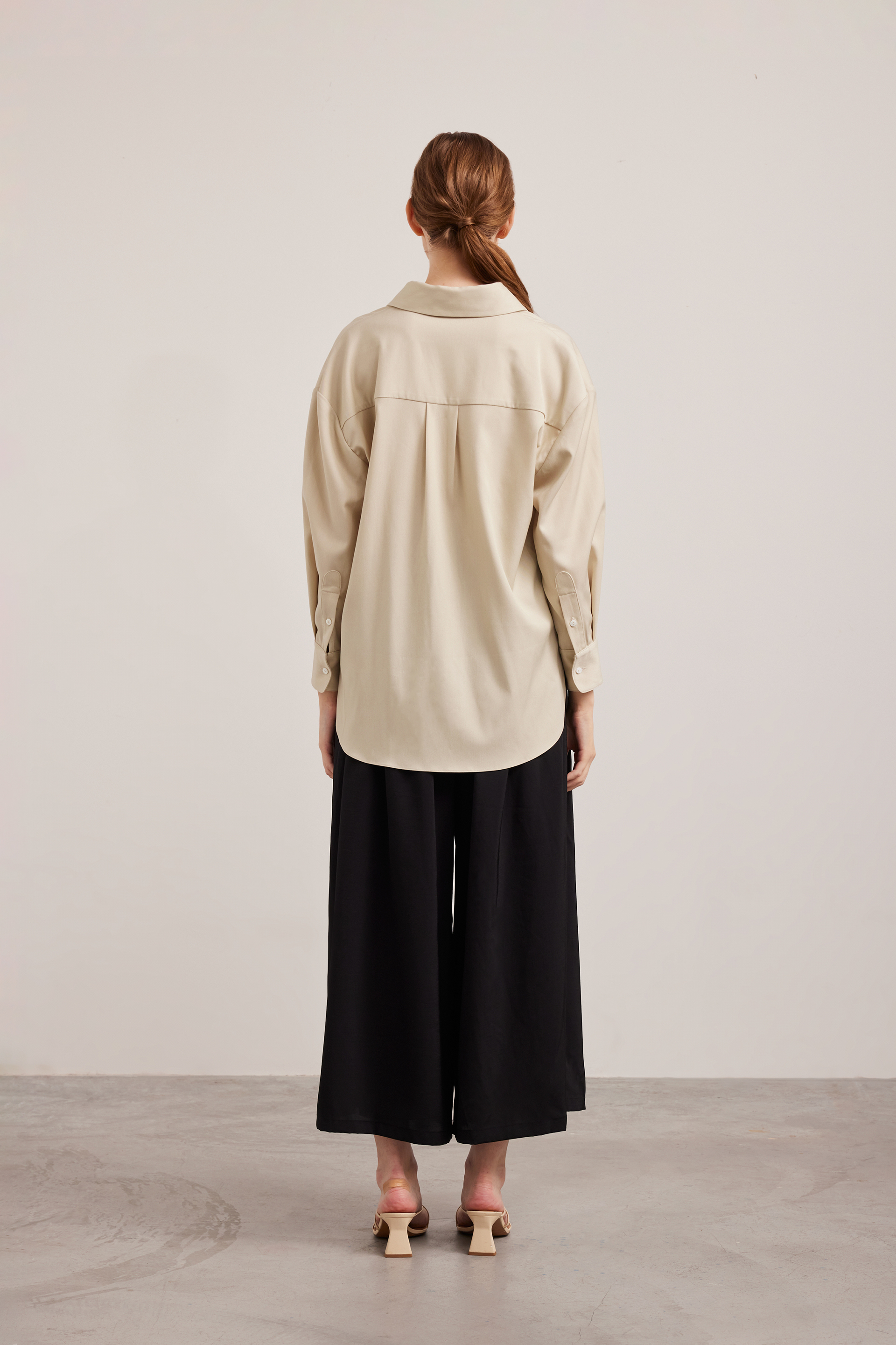 Chambray Oversized Shirt