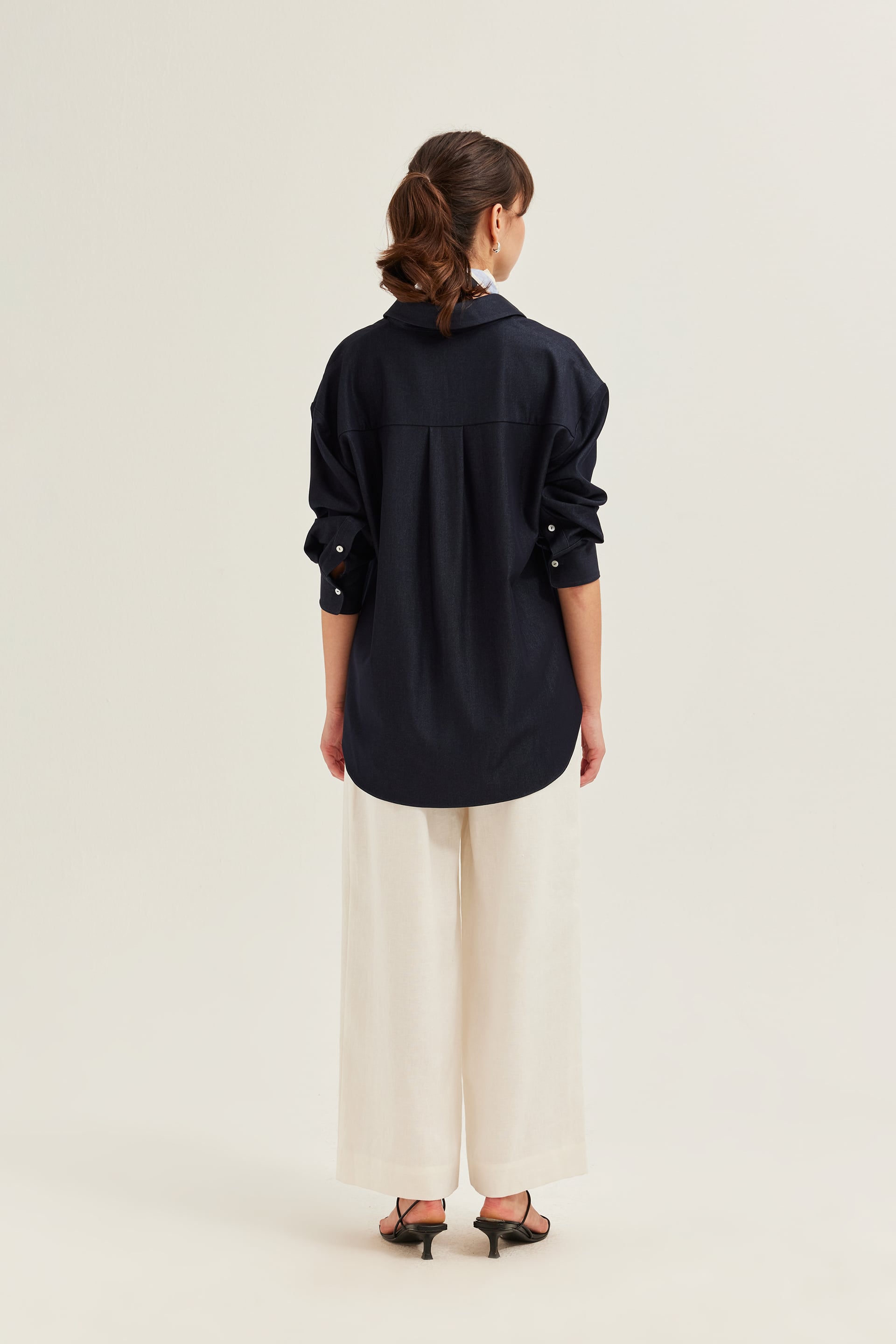 Chambray Oversized Shirt