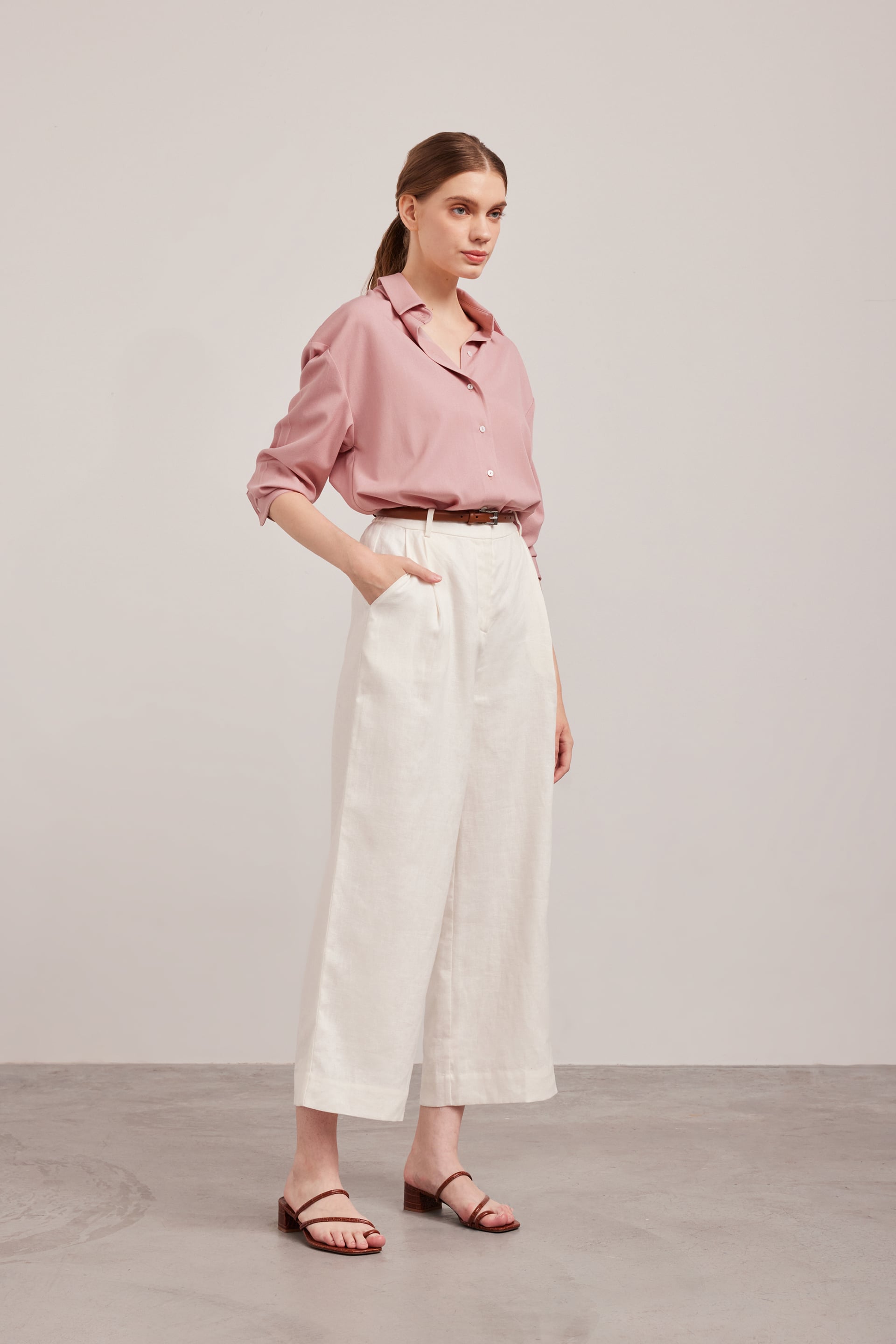 Chambray Oversized Shirt