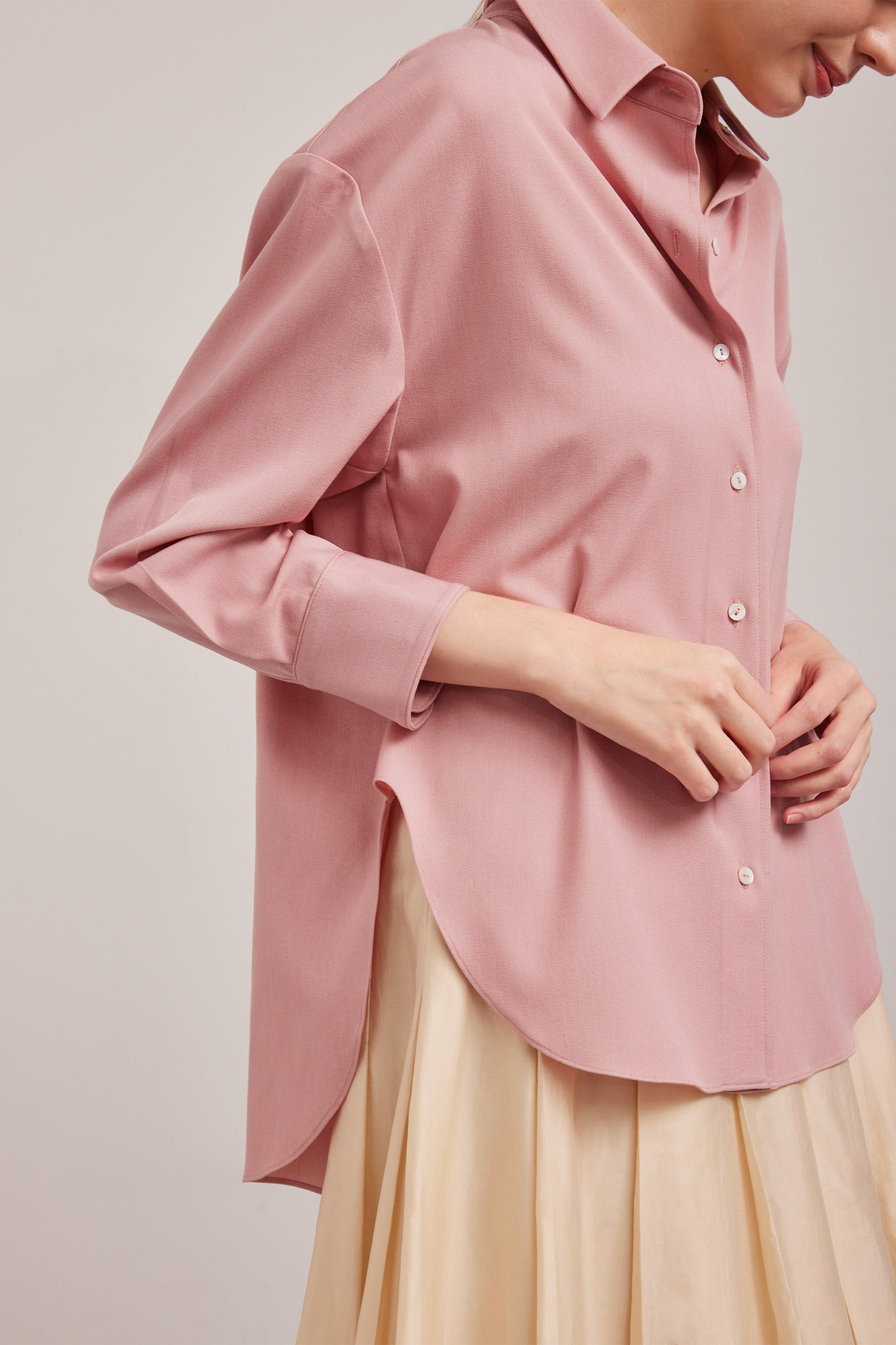 Chambray Oversized Shirt