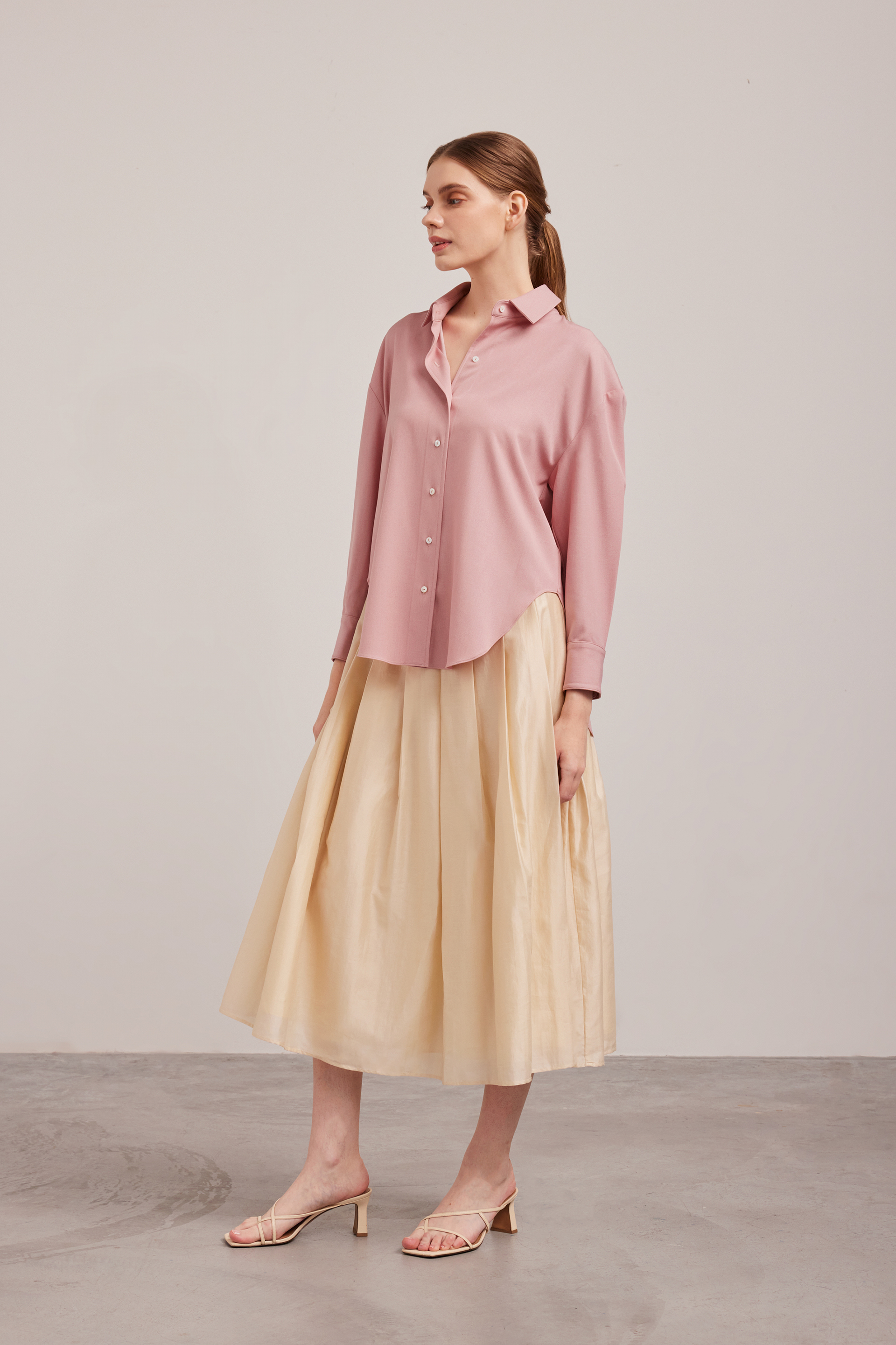 Chambray Oversized Shirt