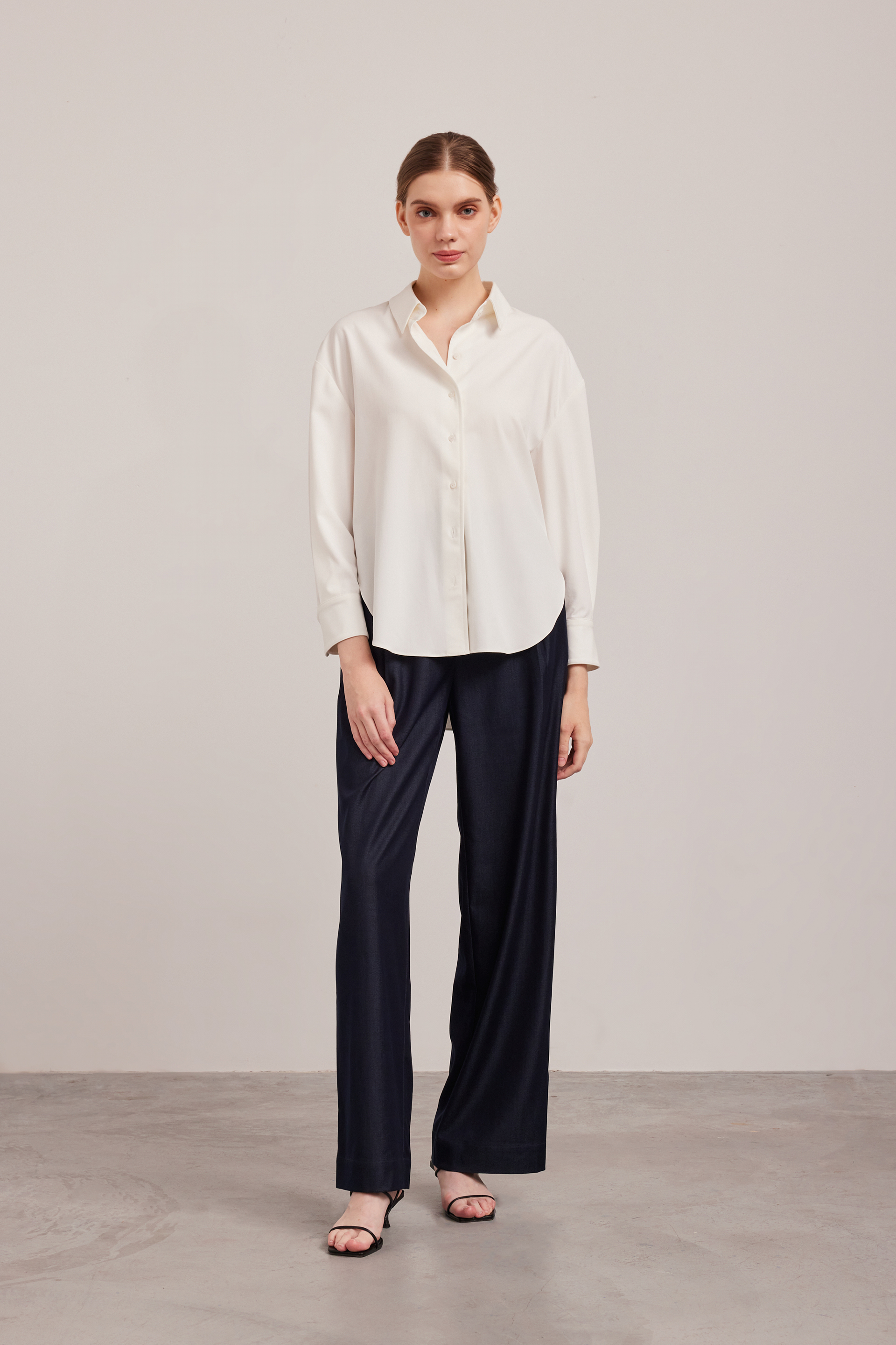 Chambray Oversized Shirt