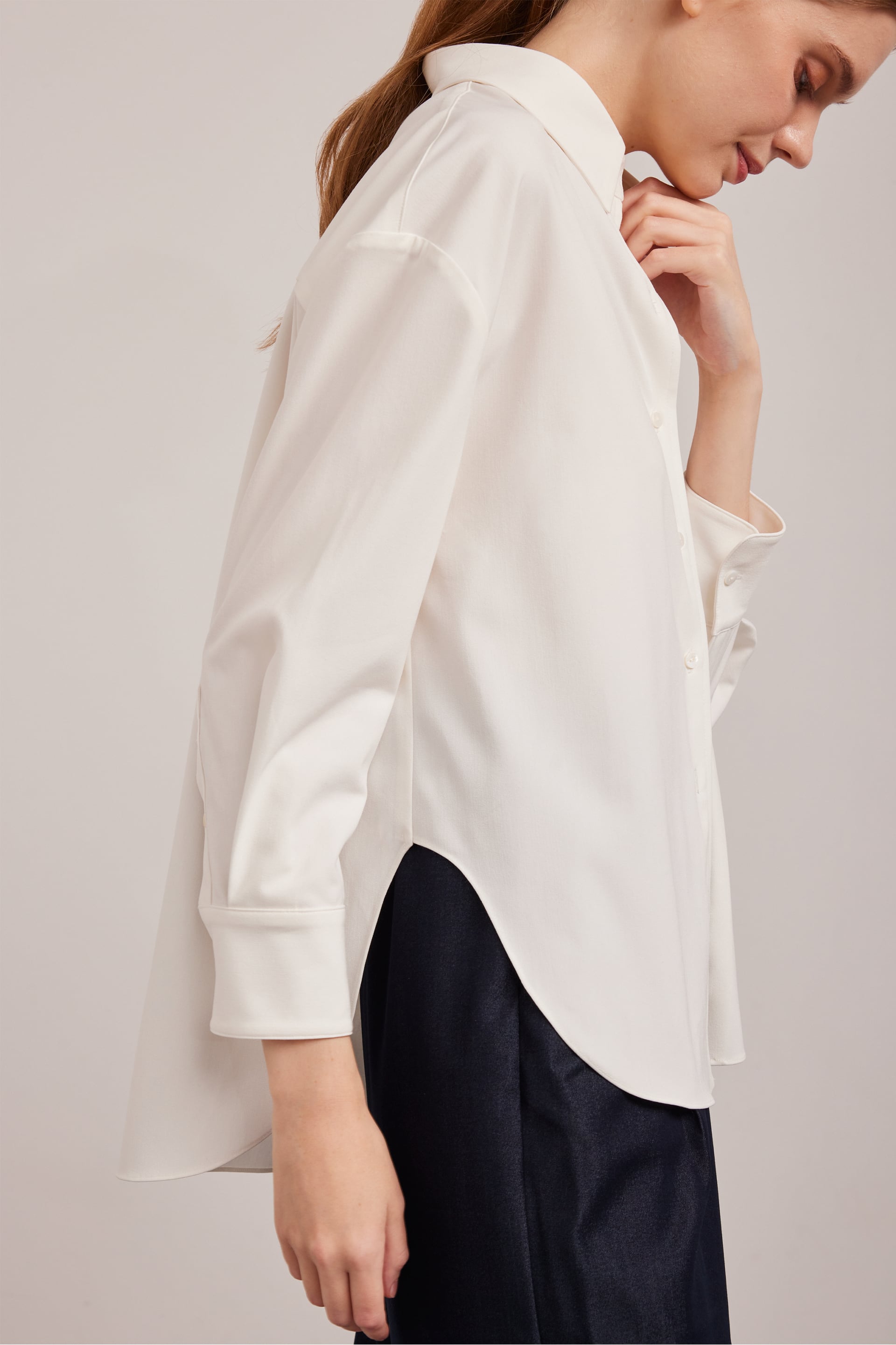 Chambray Oversized Shirt