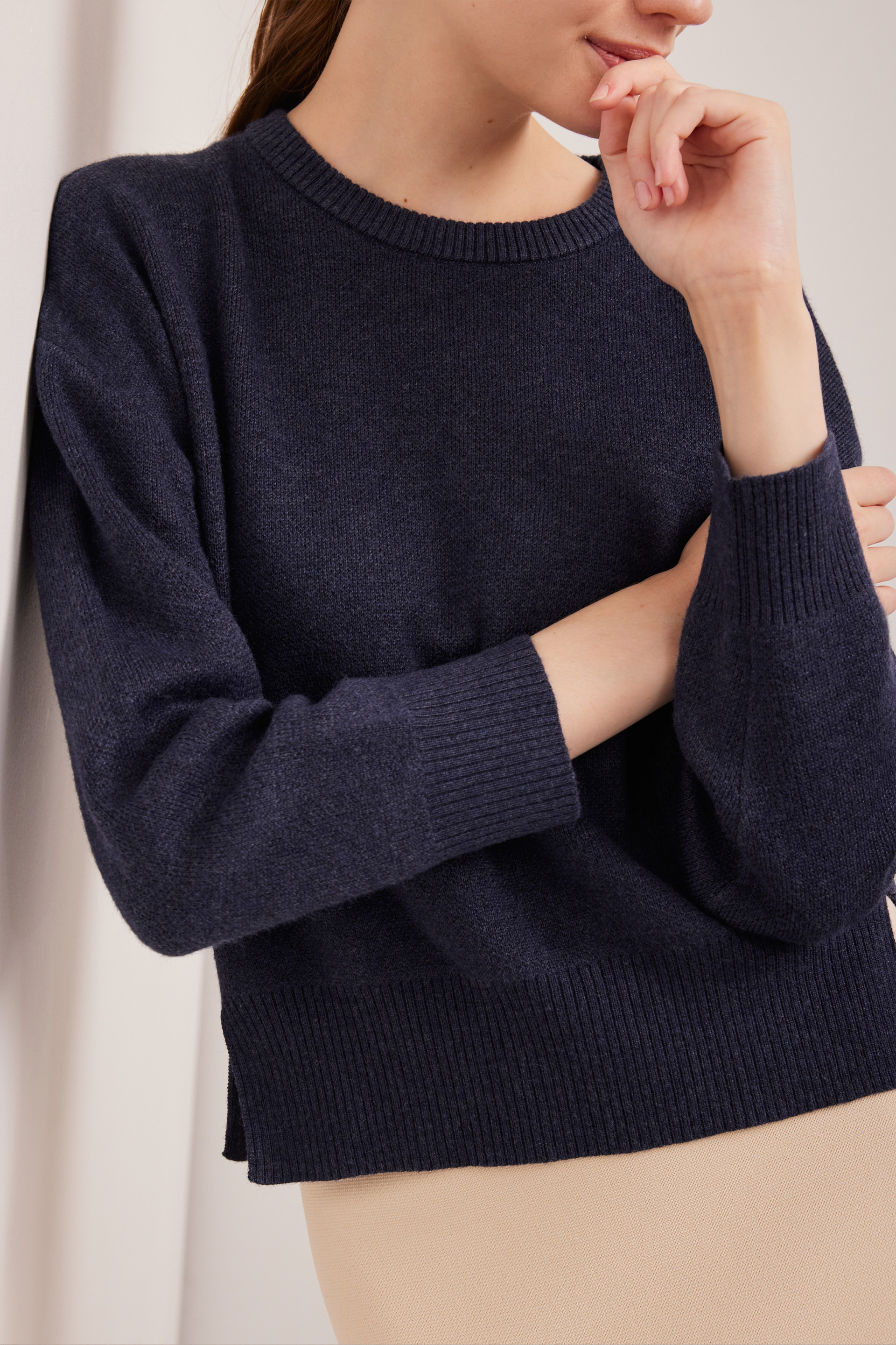 Jacquard Knit Jumper