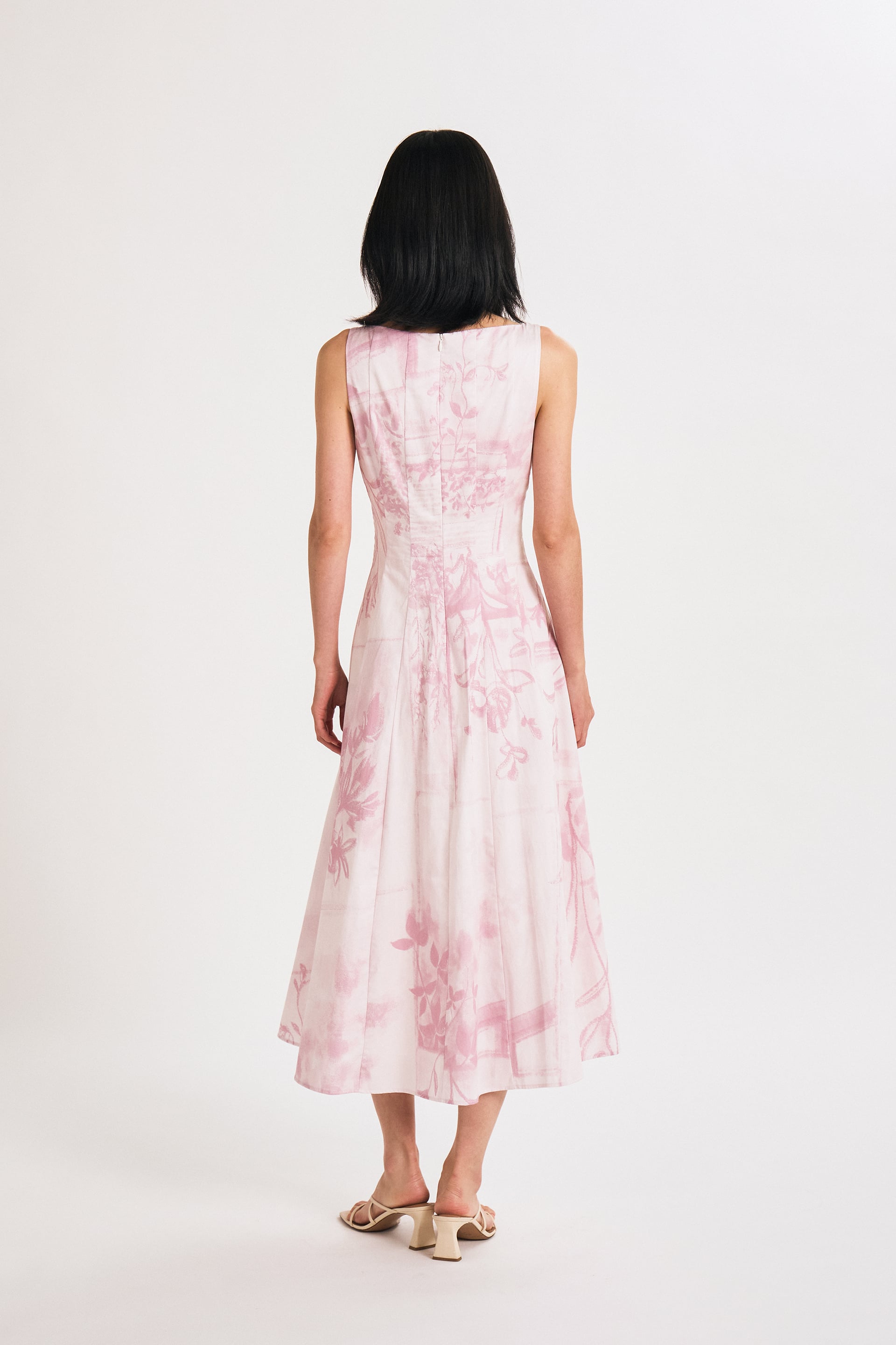 View Panelled Maxi Dress