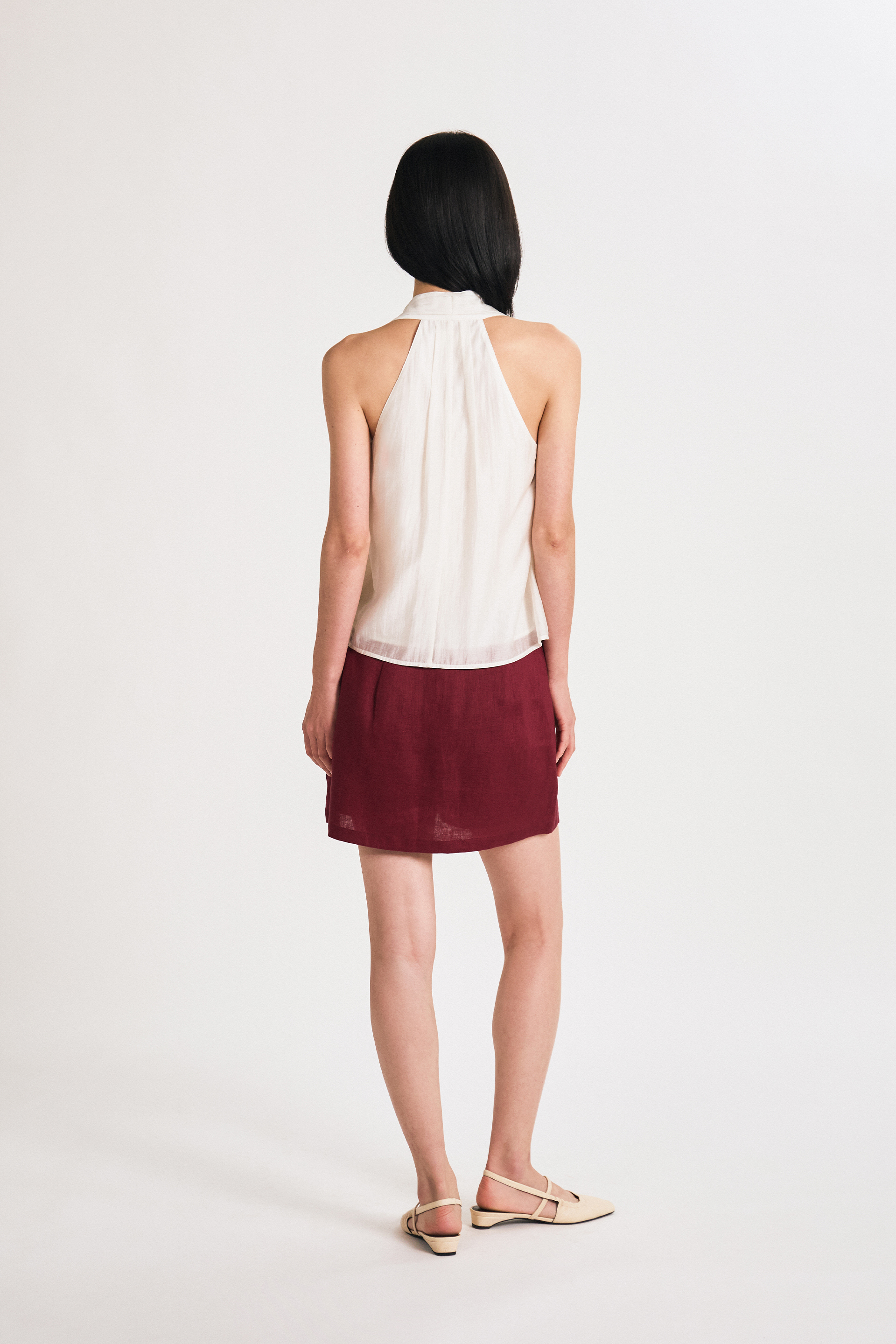 Linen Skorts