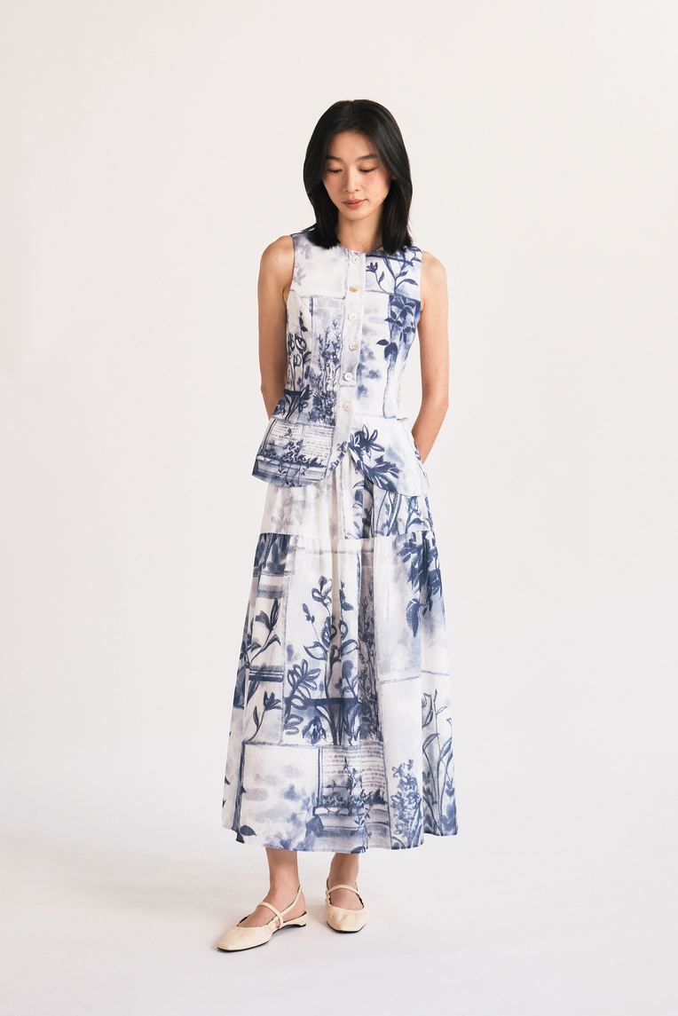 View Curved-Hem Vest