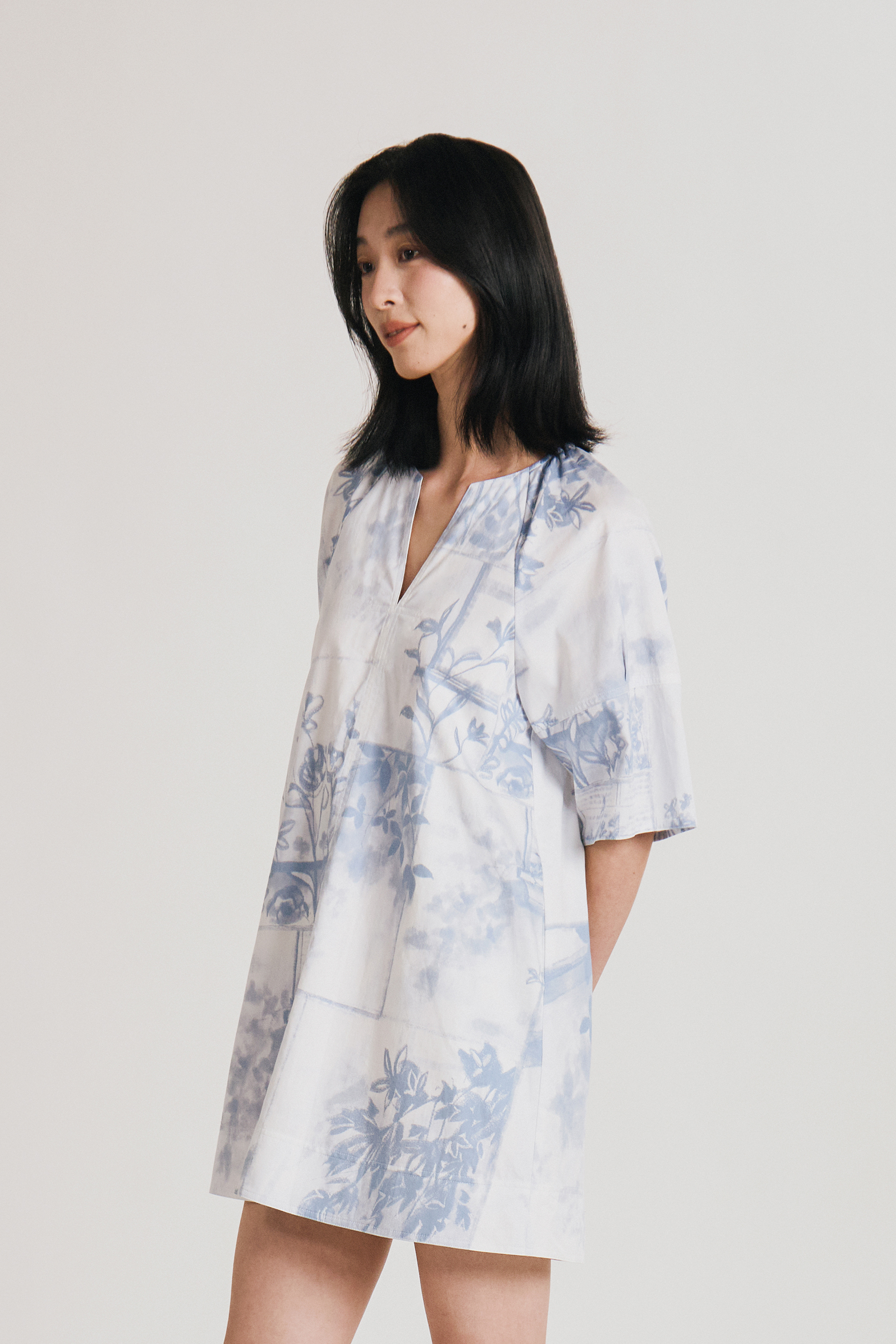 View Cotton Shift Dress