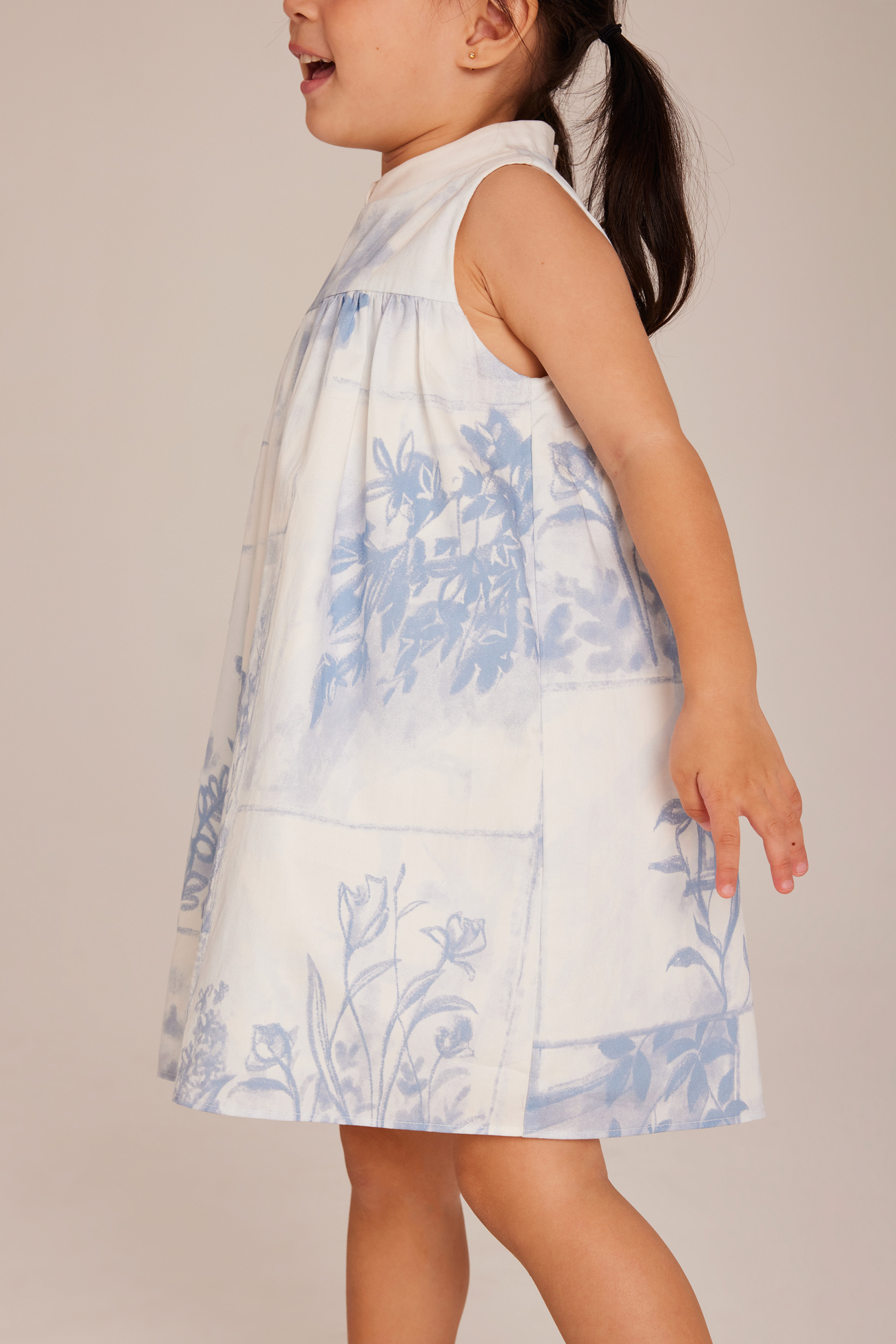 View Mandarin Collar Dress