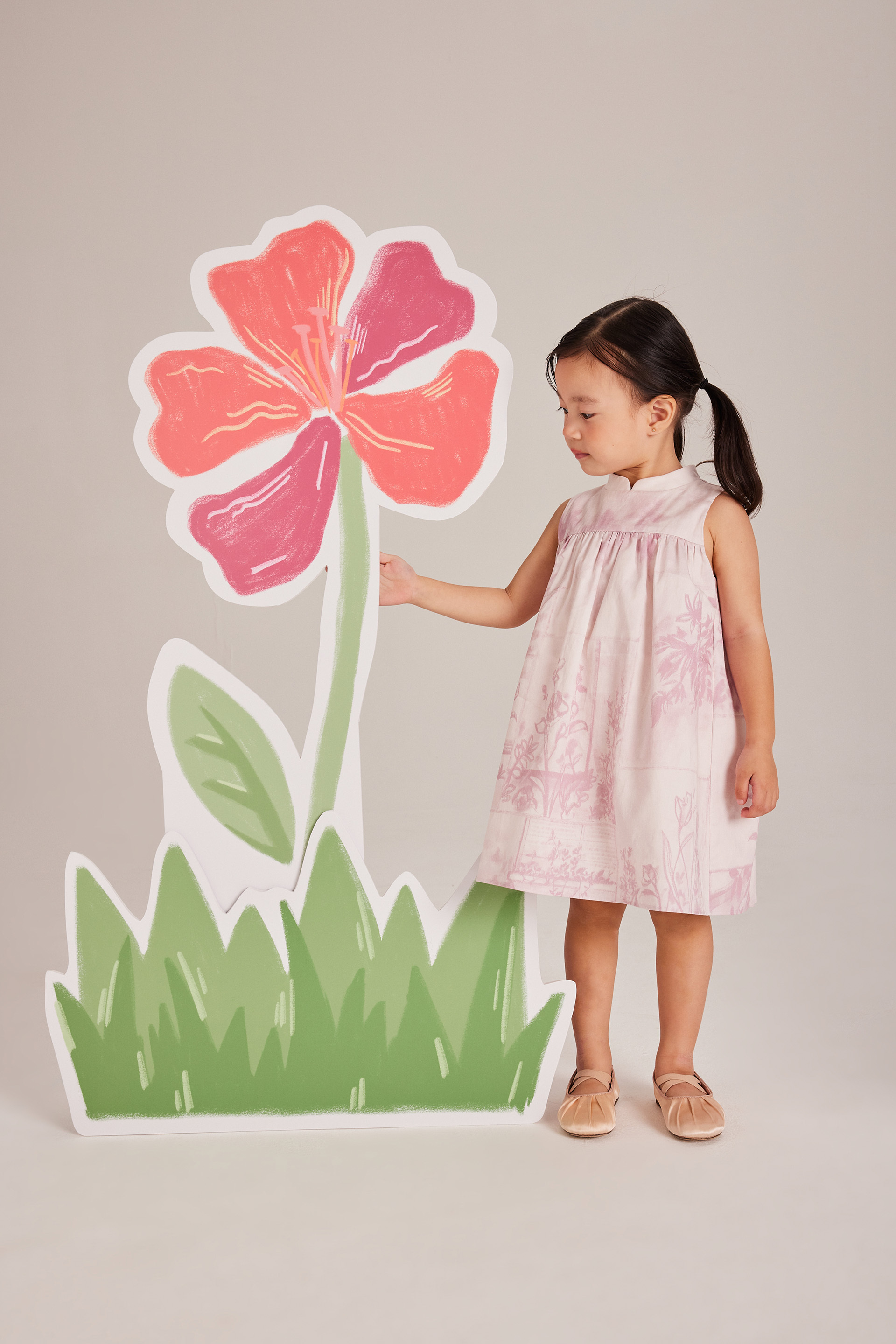 View Mandarin Collar Dress