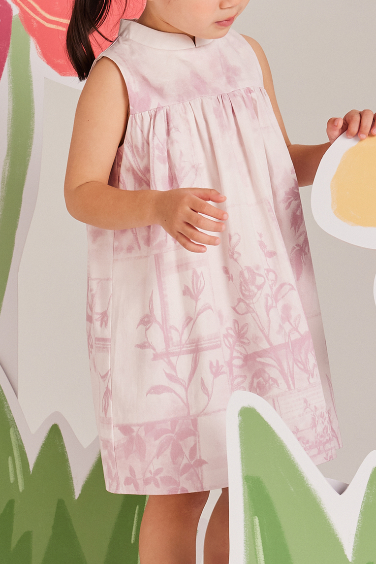 View Mandarin Collar Dress