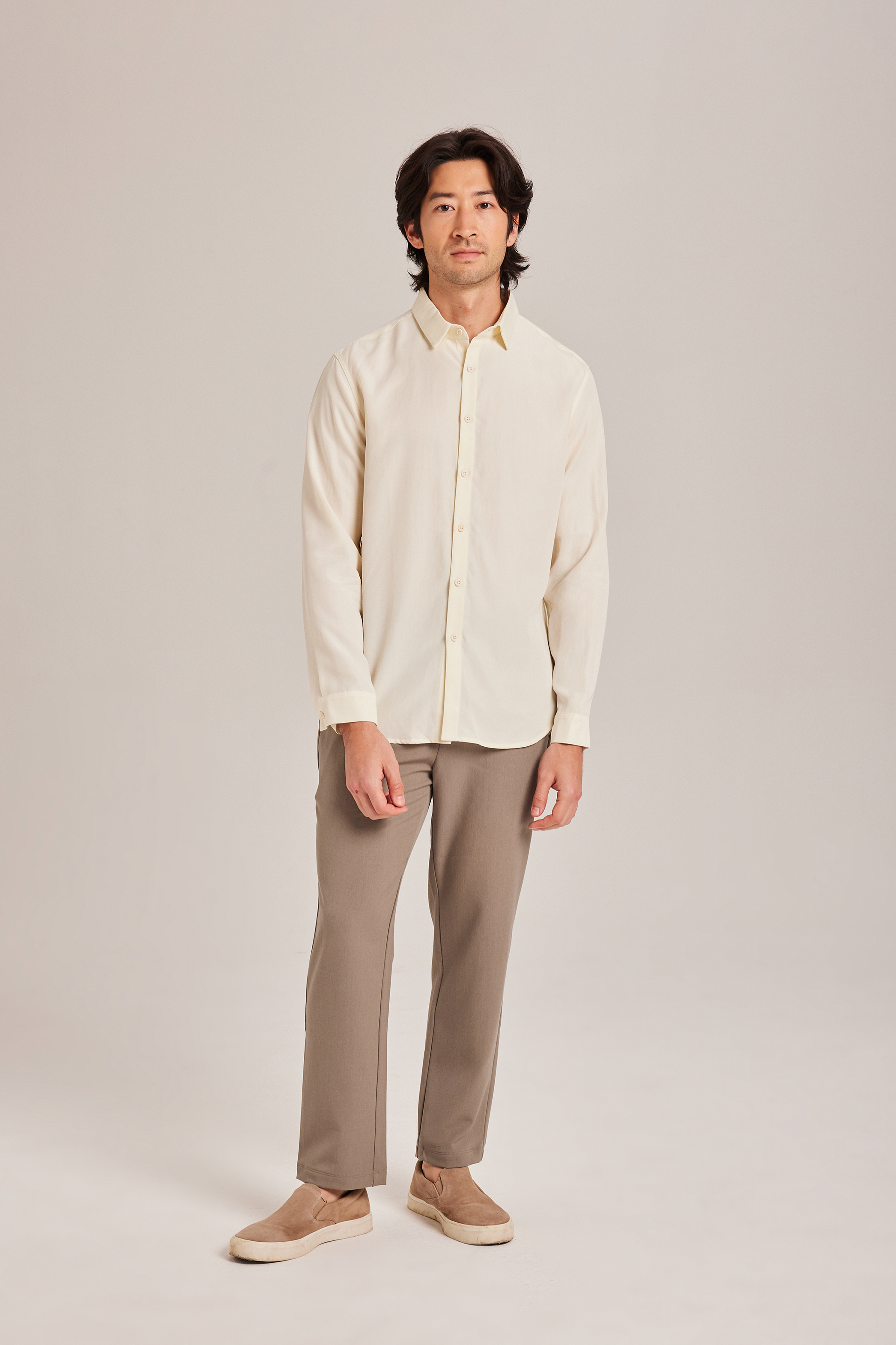 Lyocell Long Sleeve Shirt