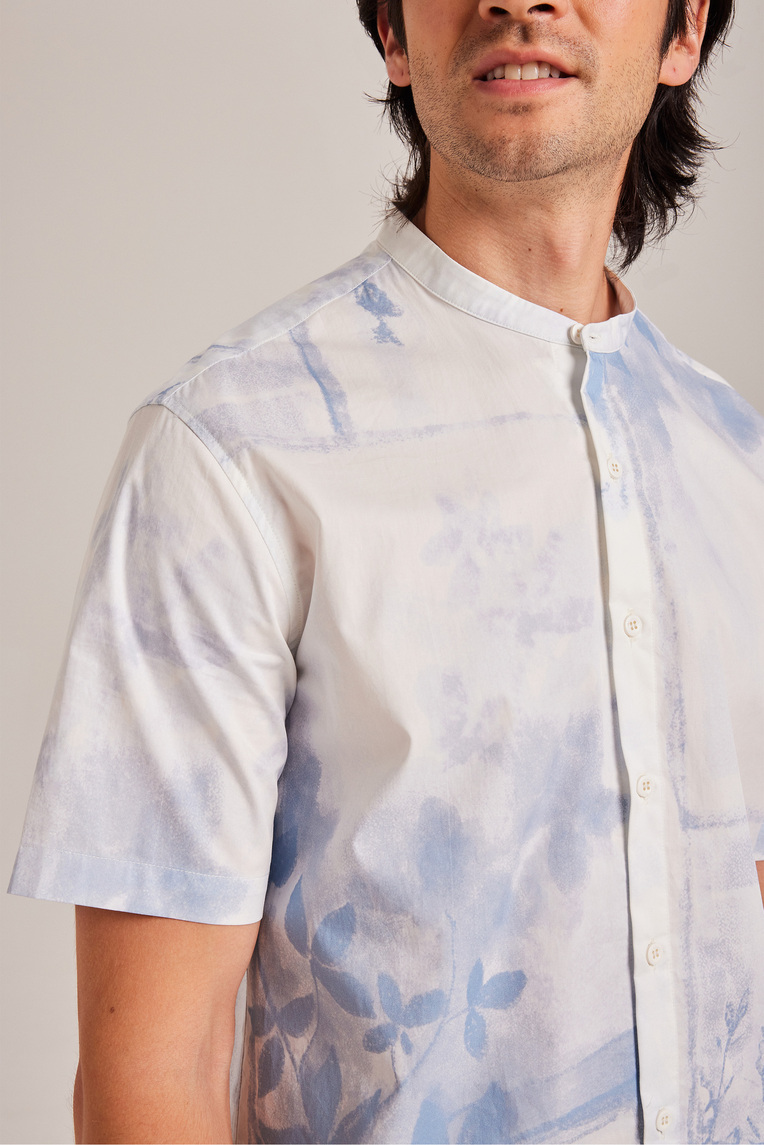 View Mandarin Collar Men’s Shirt