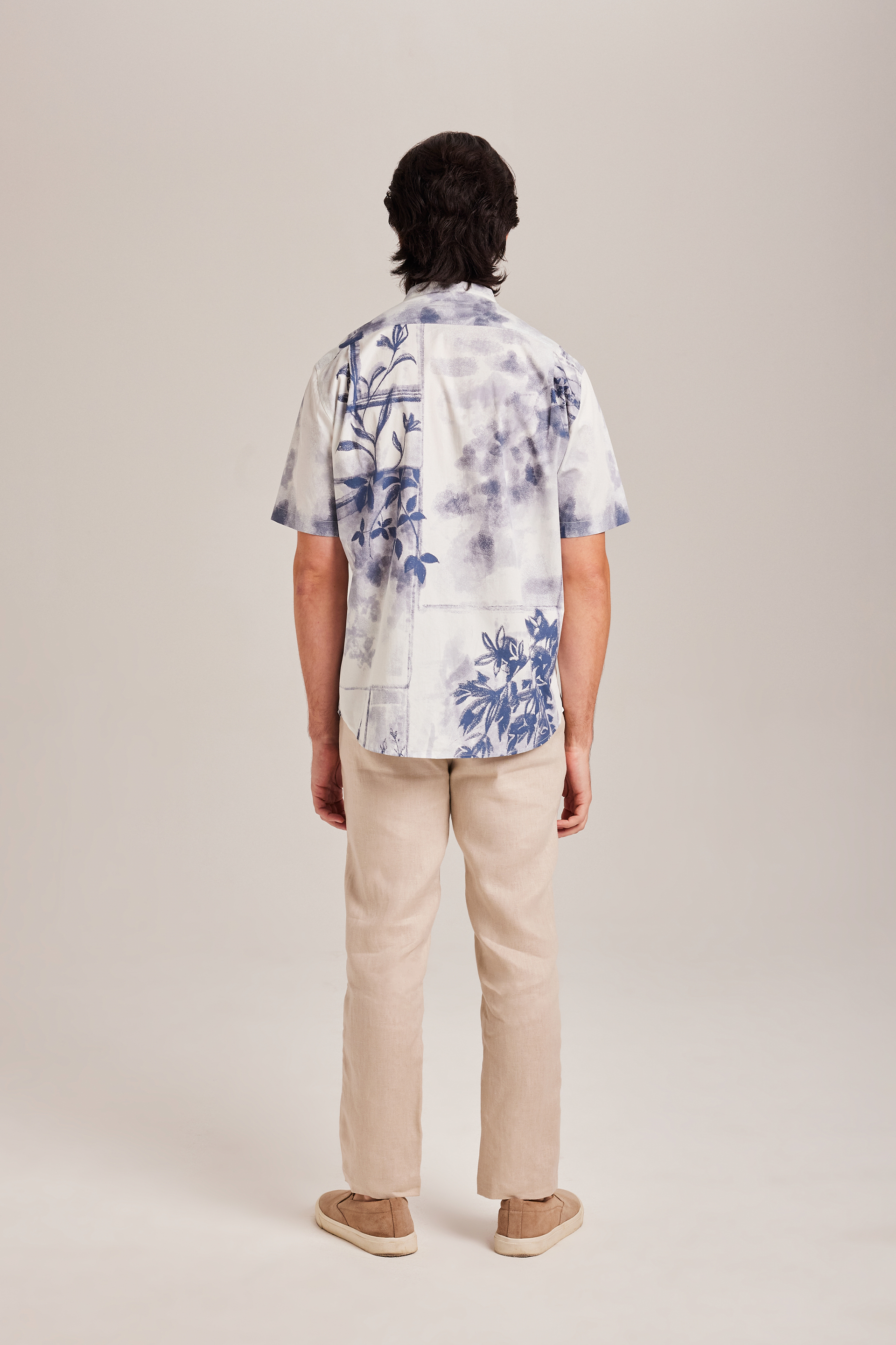 View Mandarin Collar Men’s Shirt