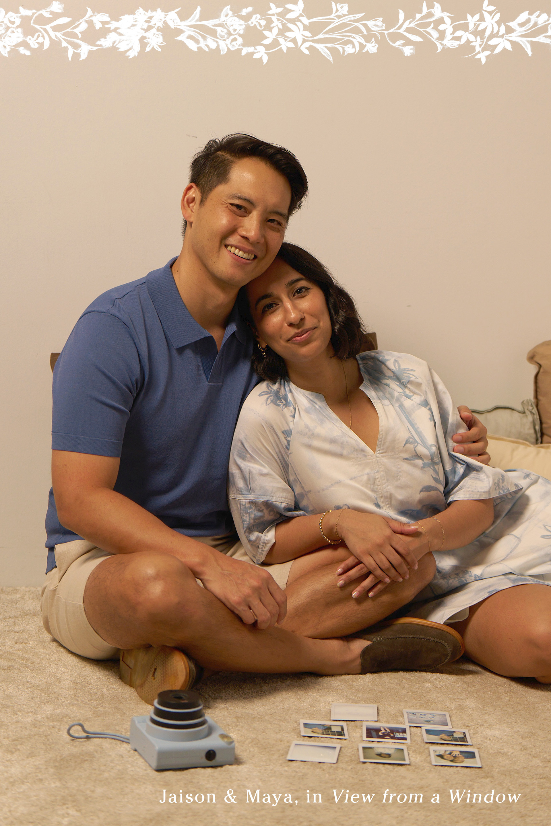 Rayon Knitted Polo Top