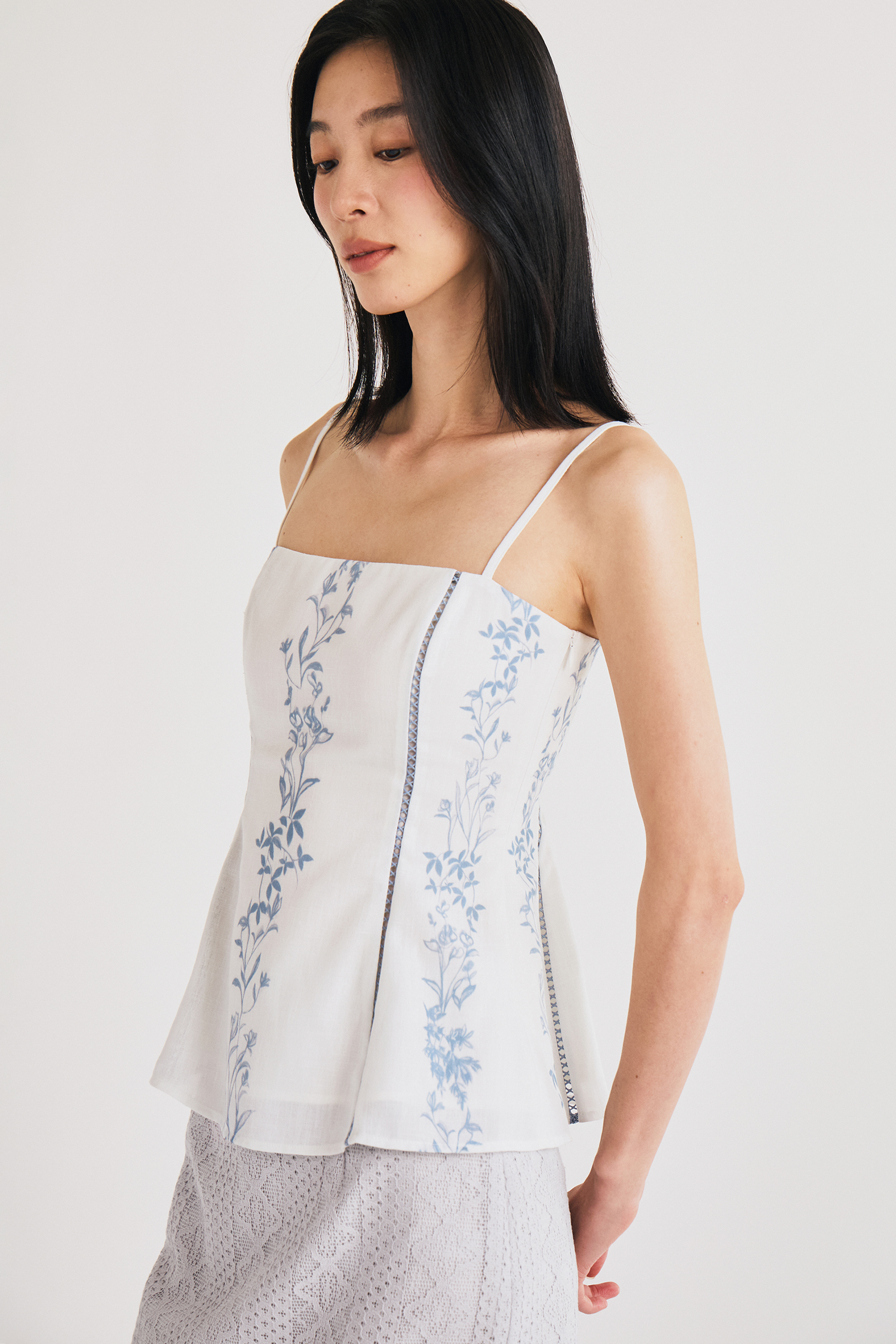 View Peplum Cami Top