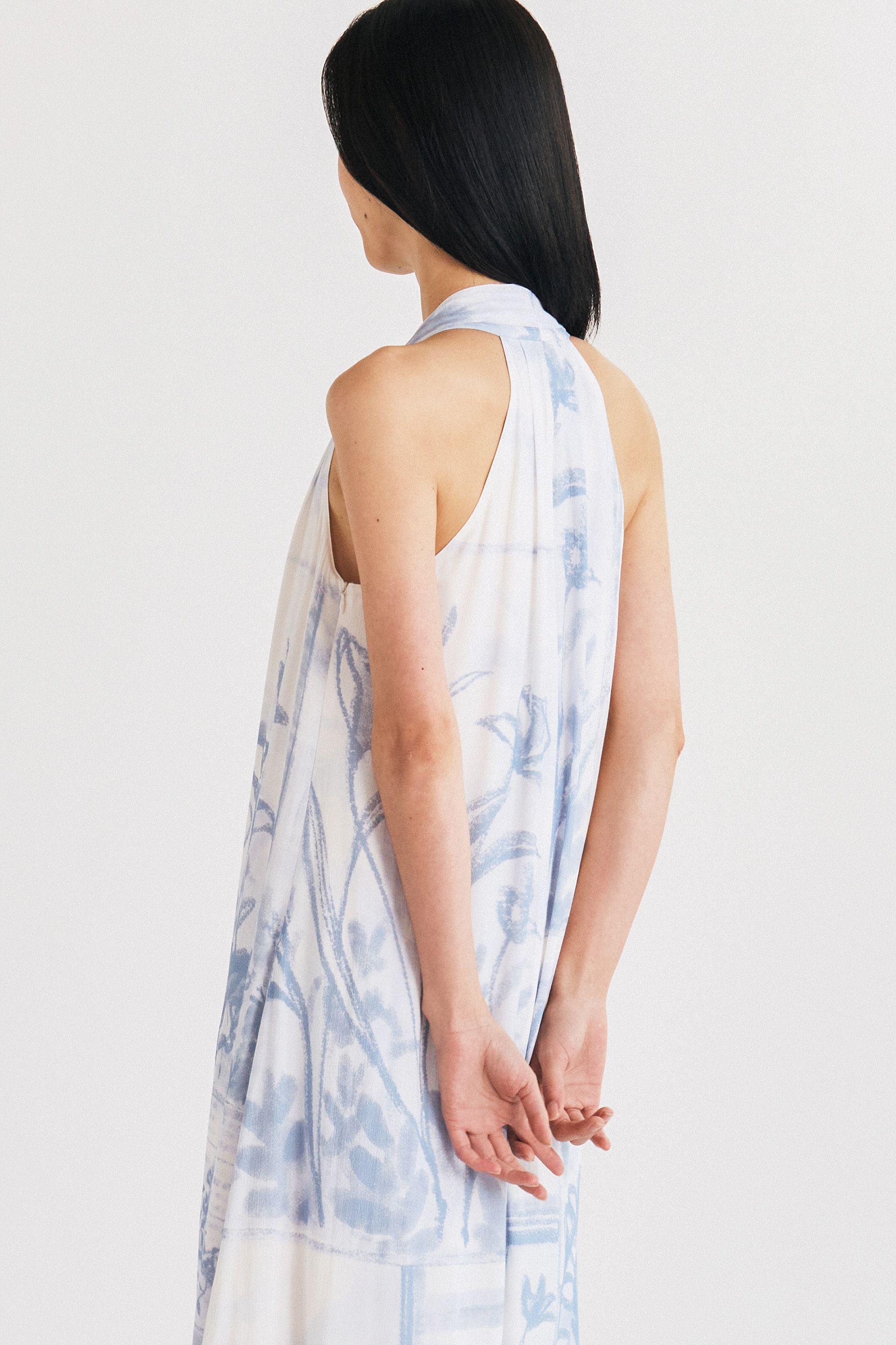 View U-Neck Tent Dress