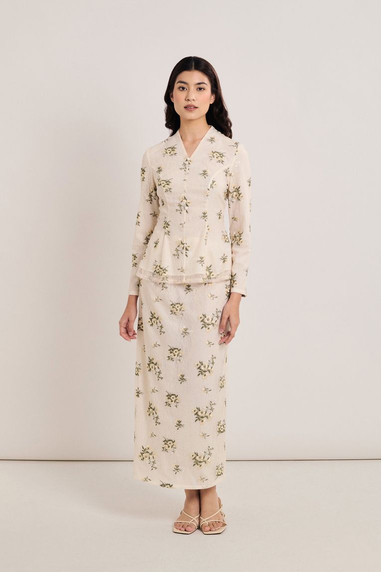 Kebaya Floral Lace Top