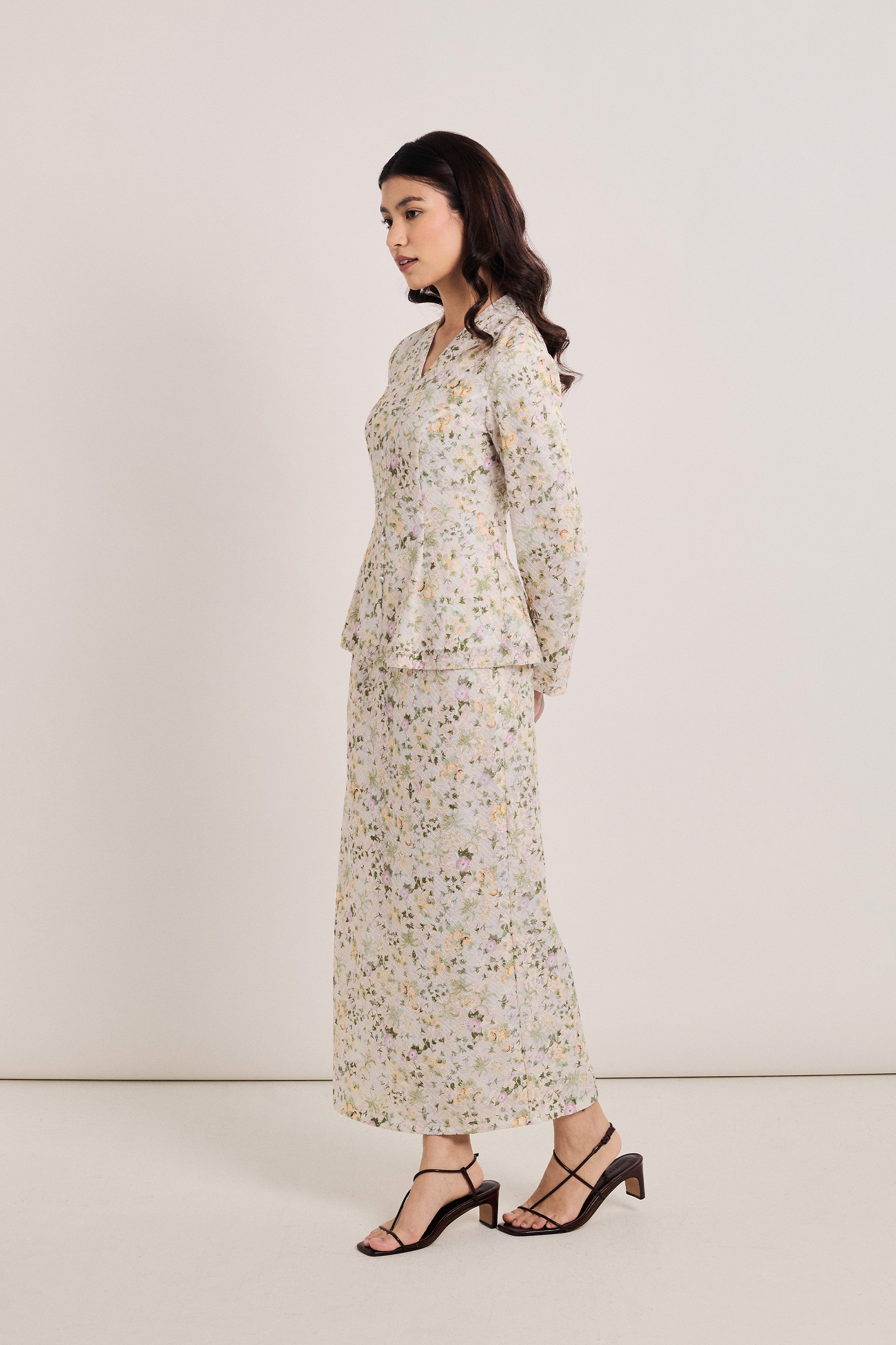 Kebaya Floral Lace Top