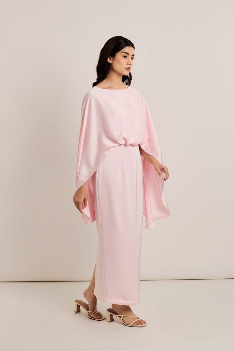 Satin Maxi Dress