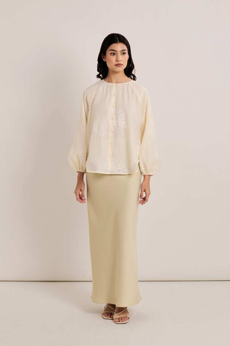 Embroidered Texture Top