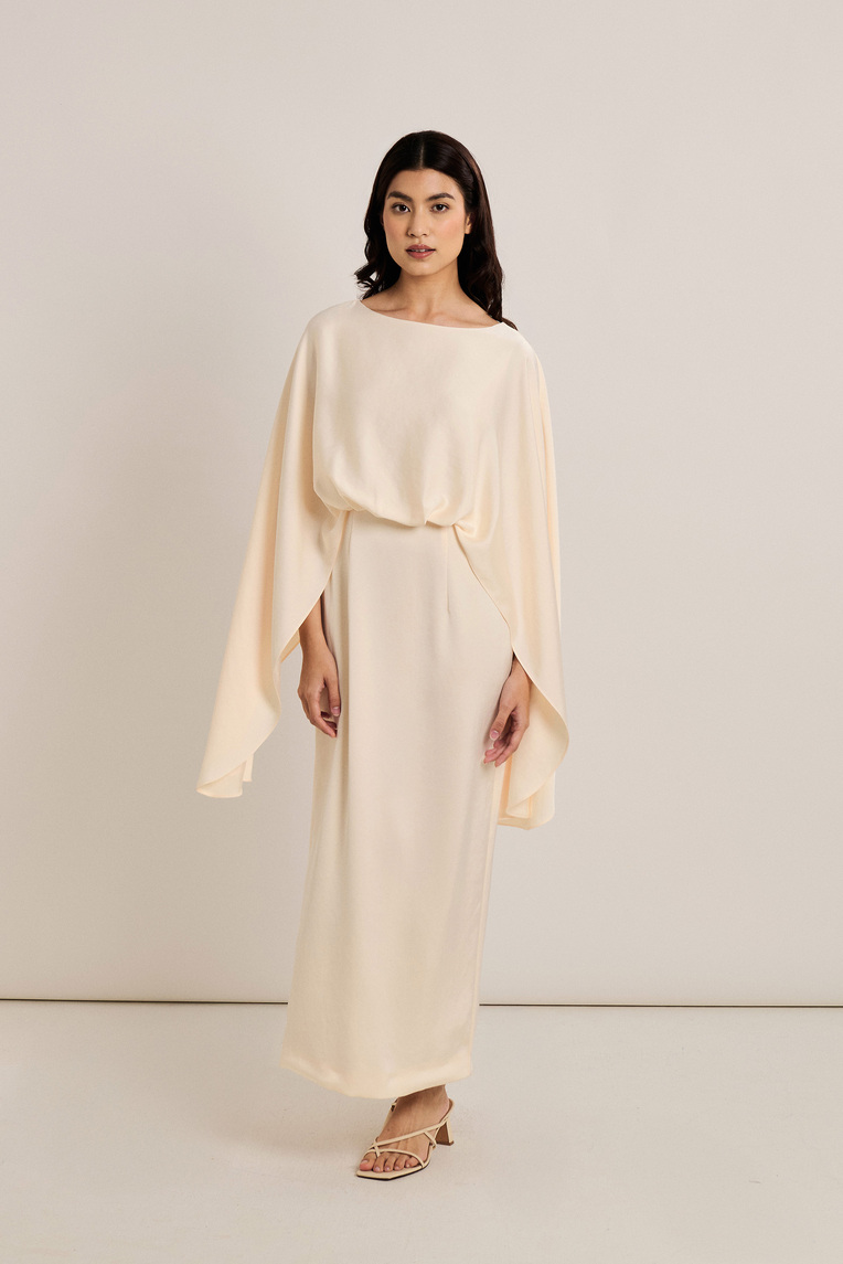 Satin Maxi Dress