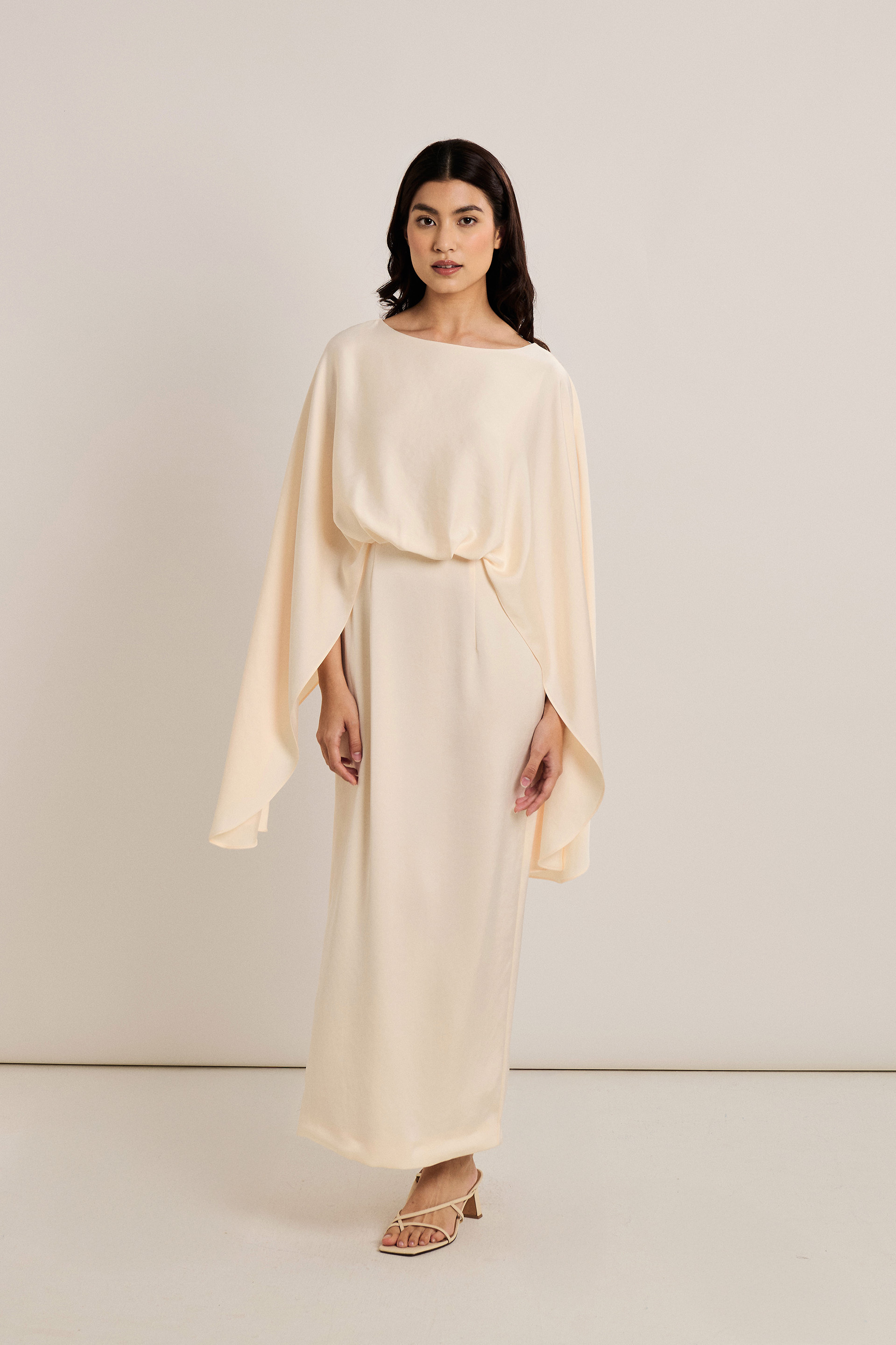 Satin Maxi Dress