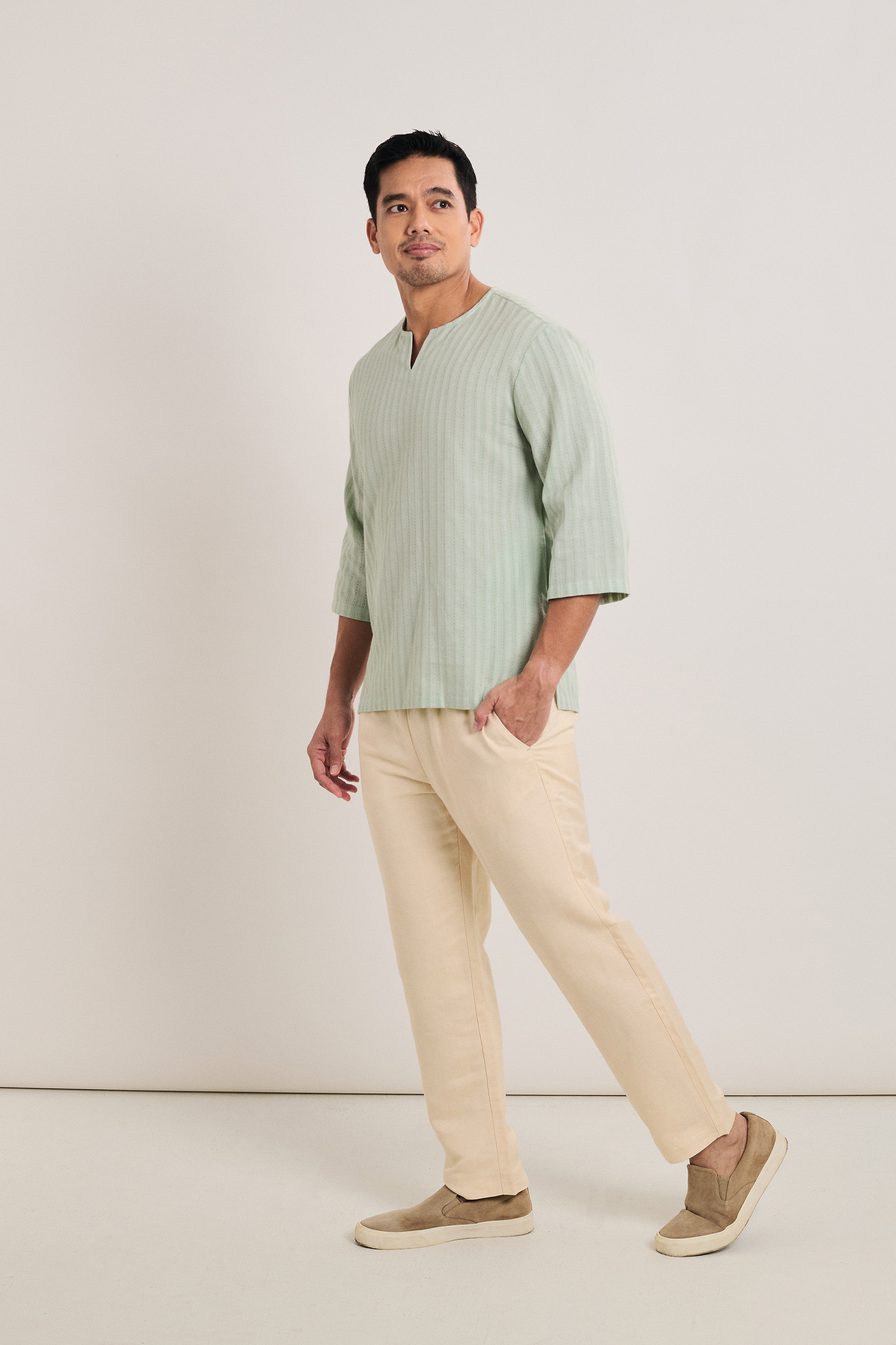 Men’s Striped Kurta