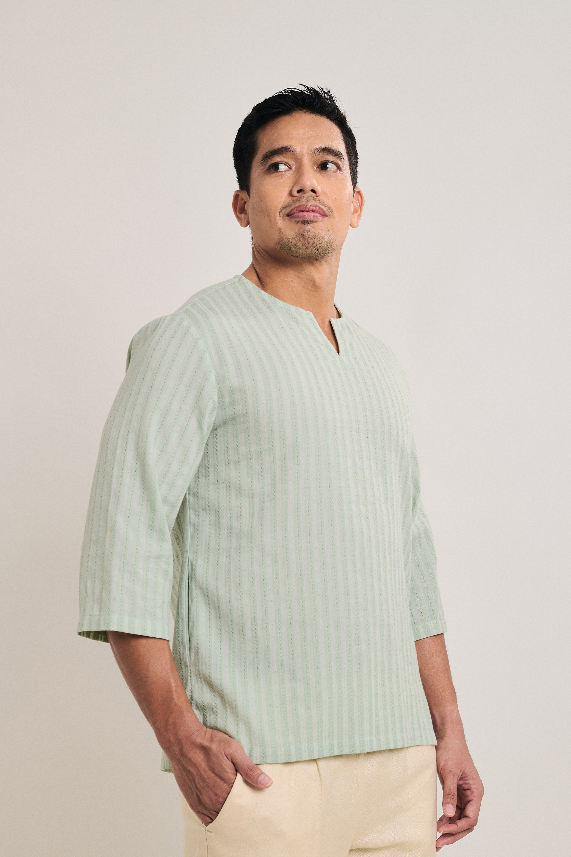 Men’s Striped Kurta