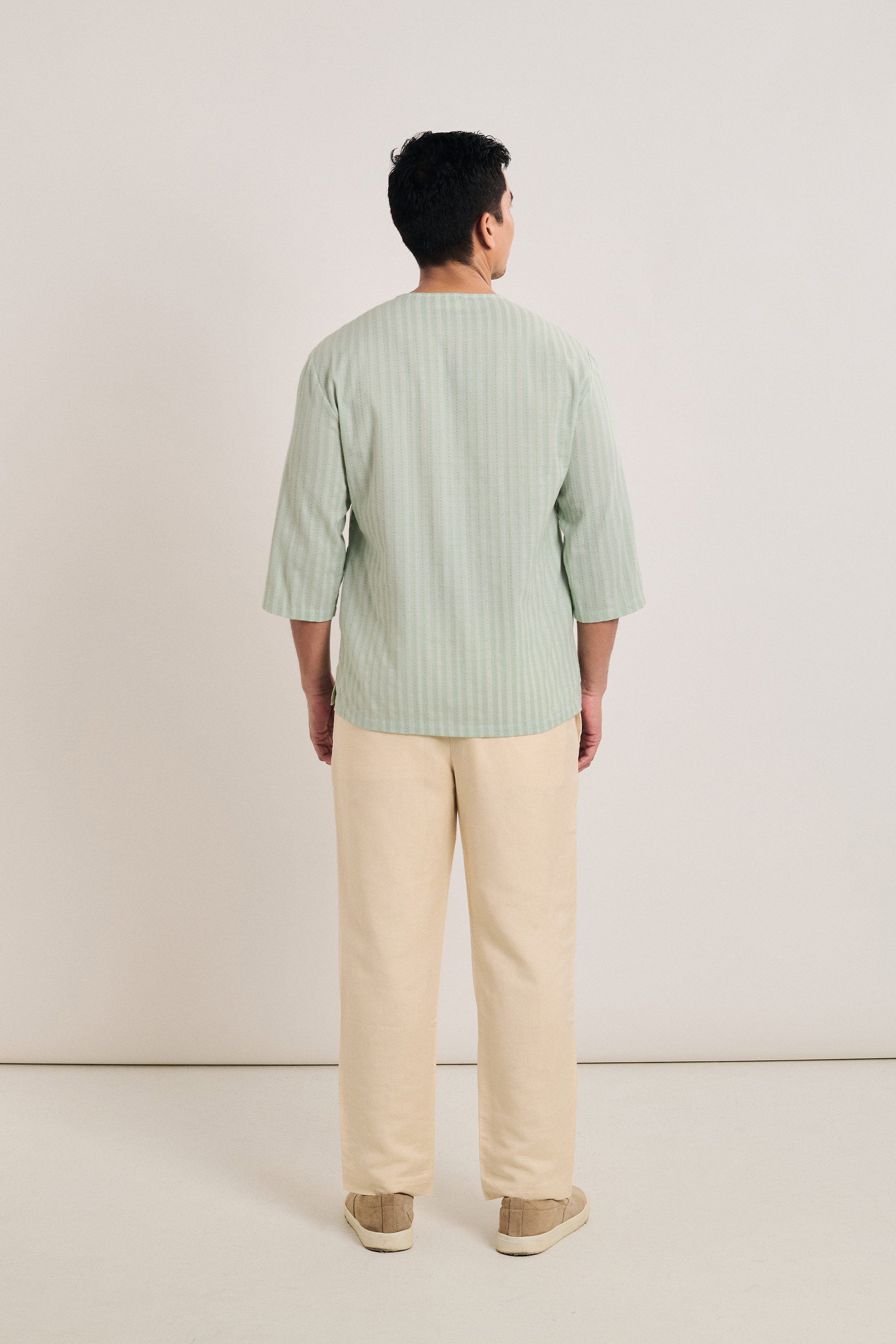 Men’s Striped Kurta