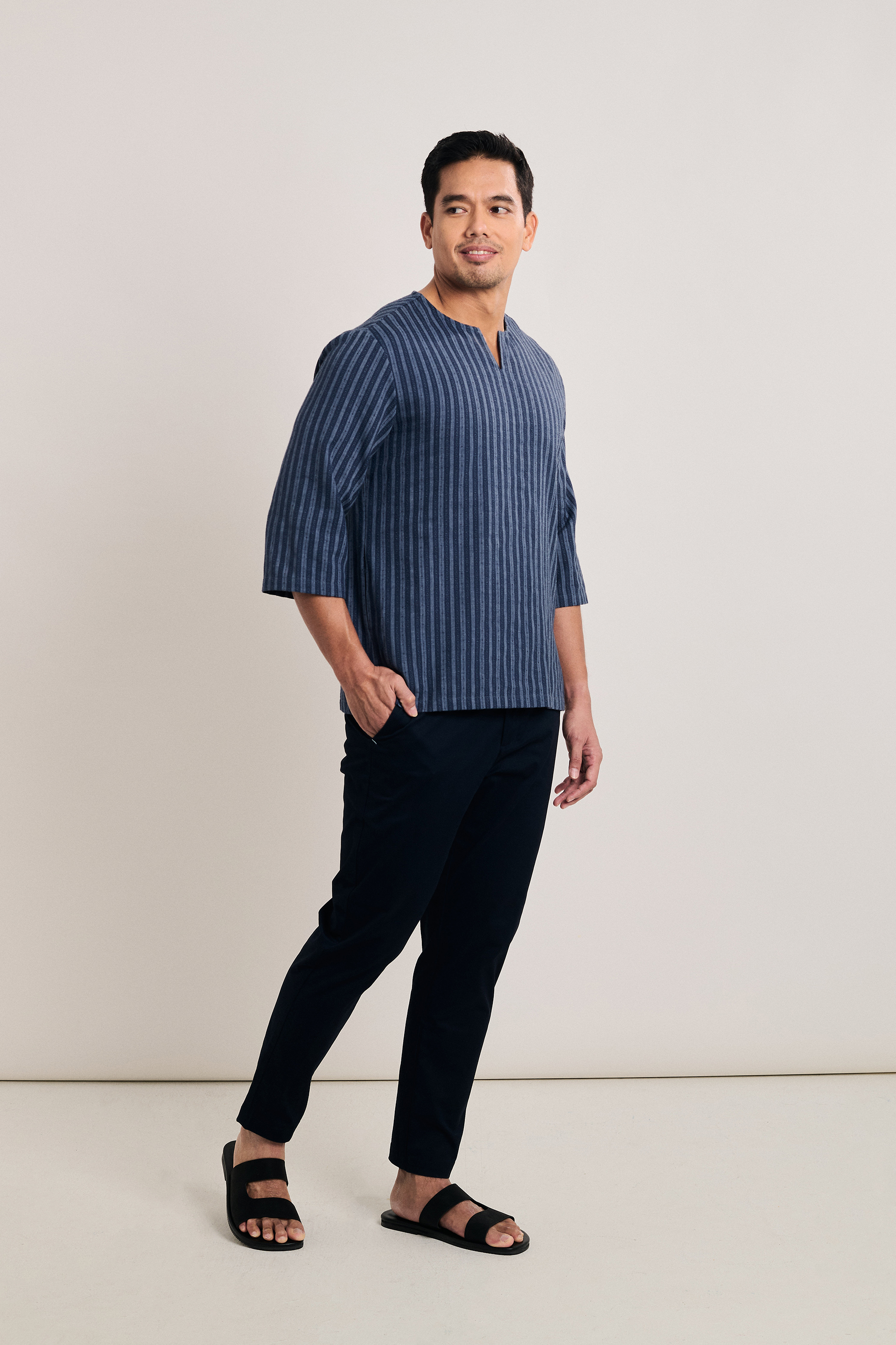 Men’s Striped Kurta