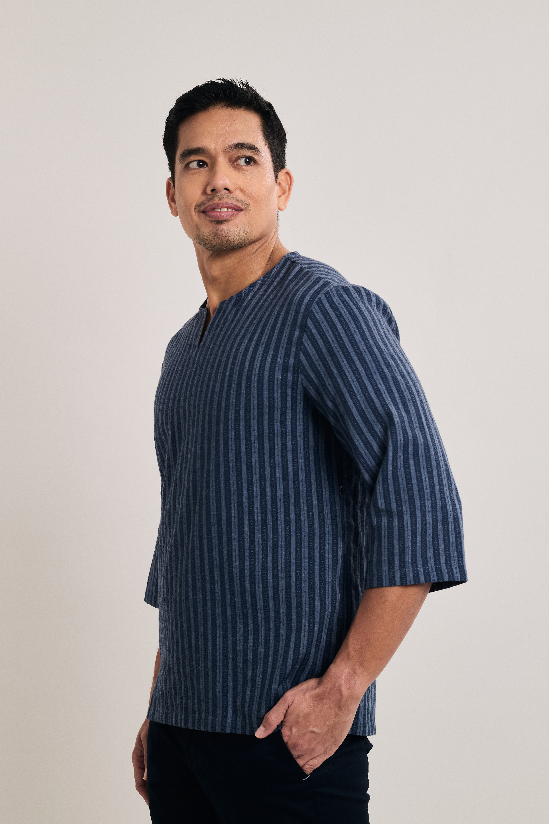 Men’s Striped Kurta