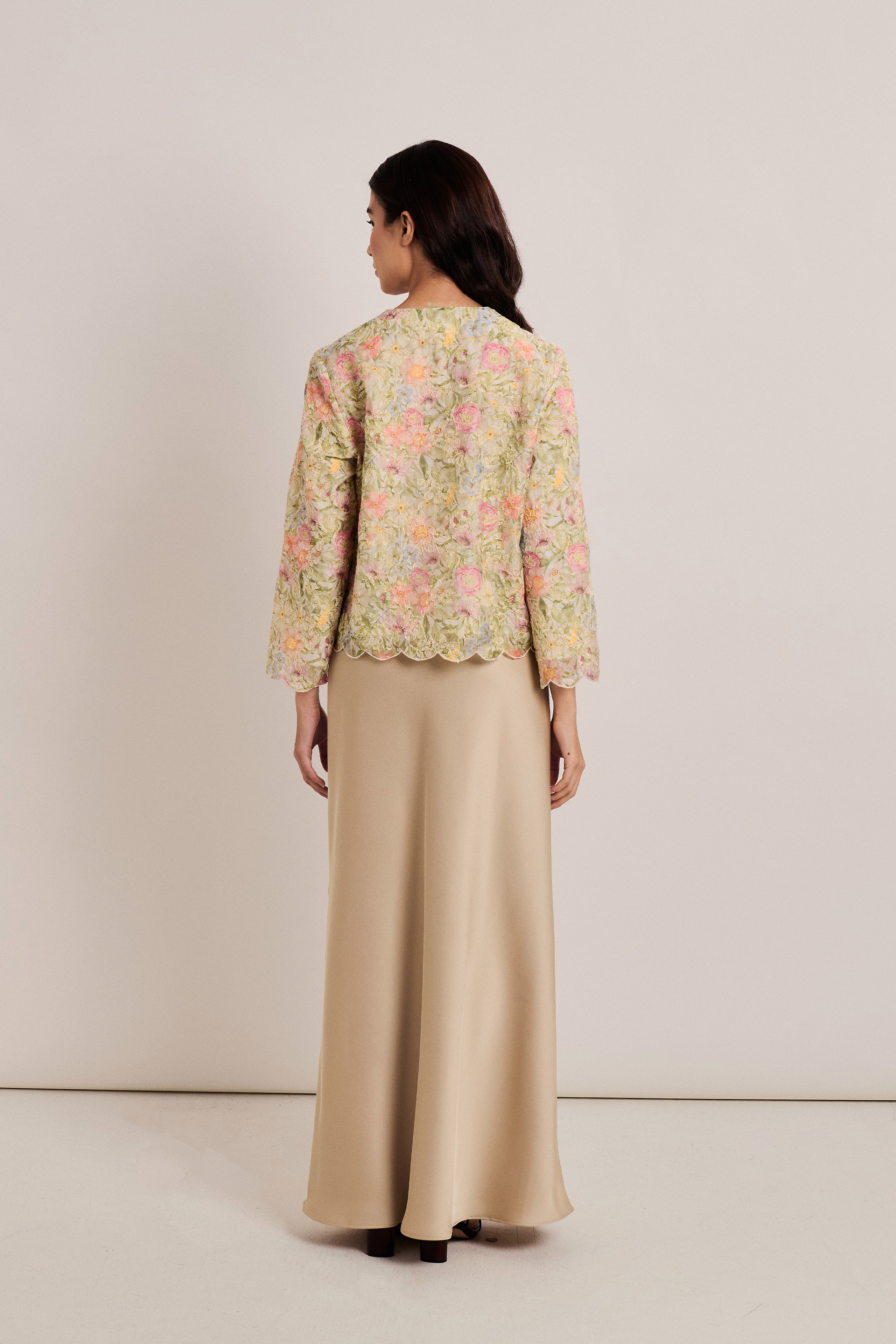 Embroidered Floral Top