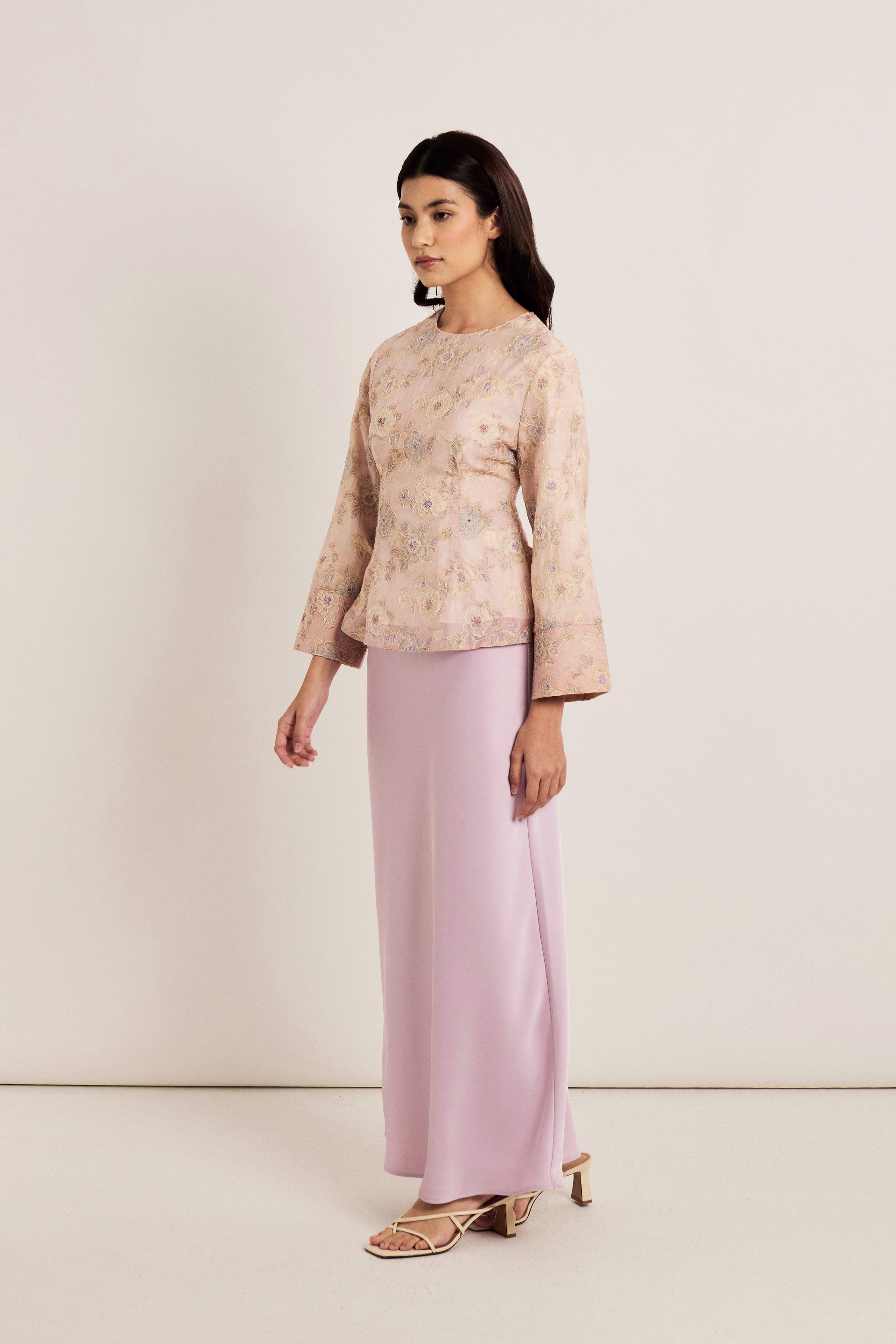 Floral Printed Peplum Top