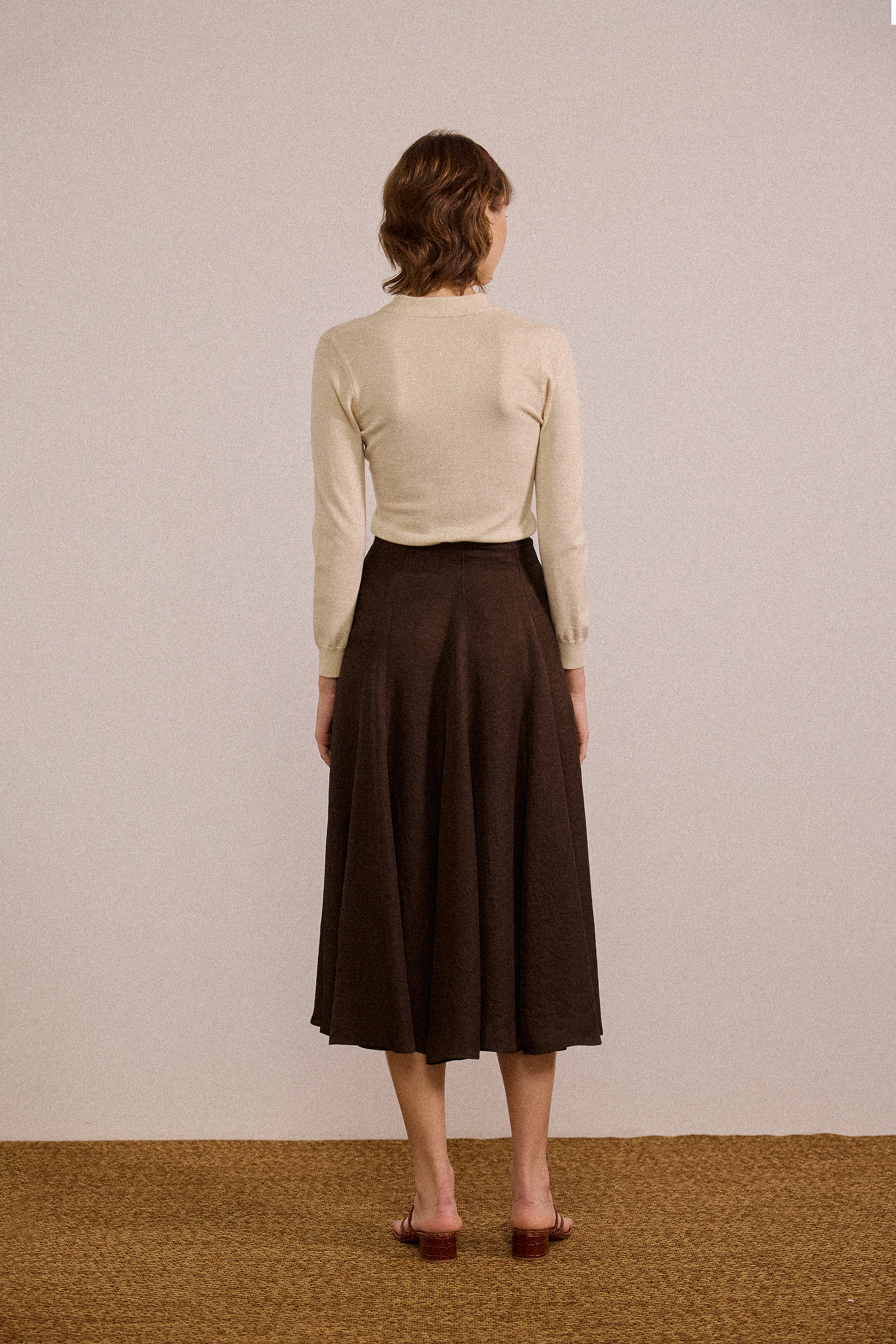 [PRE-ORDER SPECIAL] Viscose Overlap V-Neck Knit Top