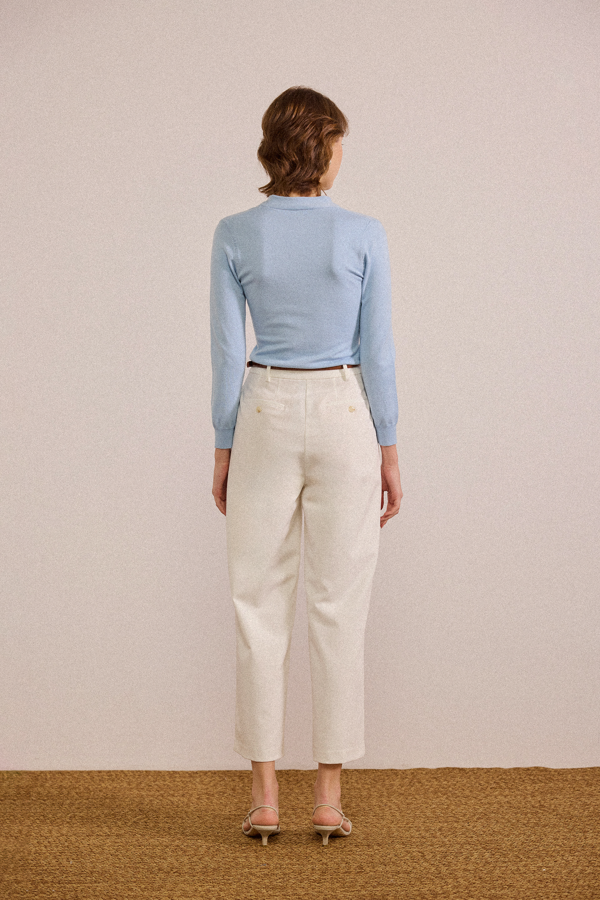 [PRE-ORDER SPECIAL] Viscose Overlap V-Neck Knit Top