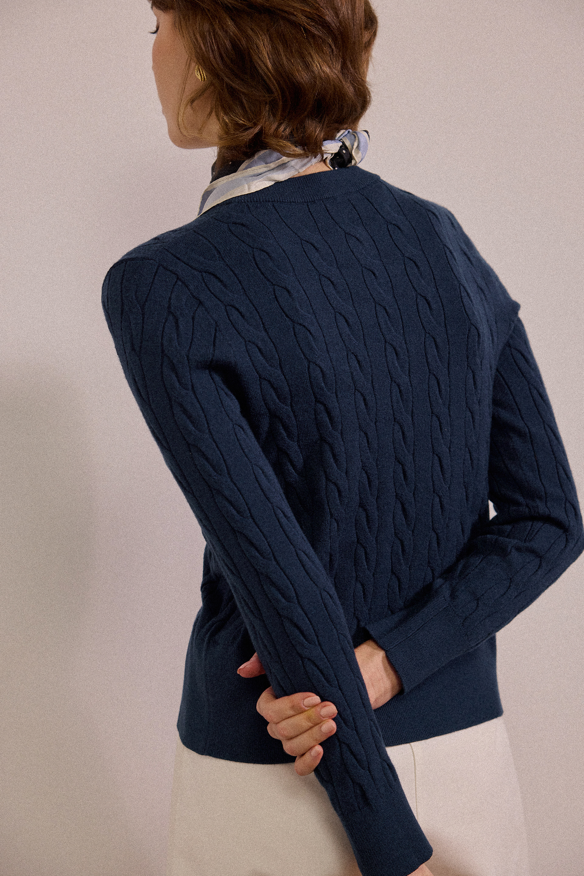 [PRE-ORDER SPECIAL] Cable Knit Button-Down Cardigan