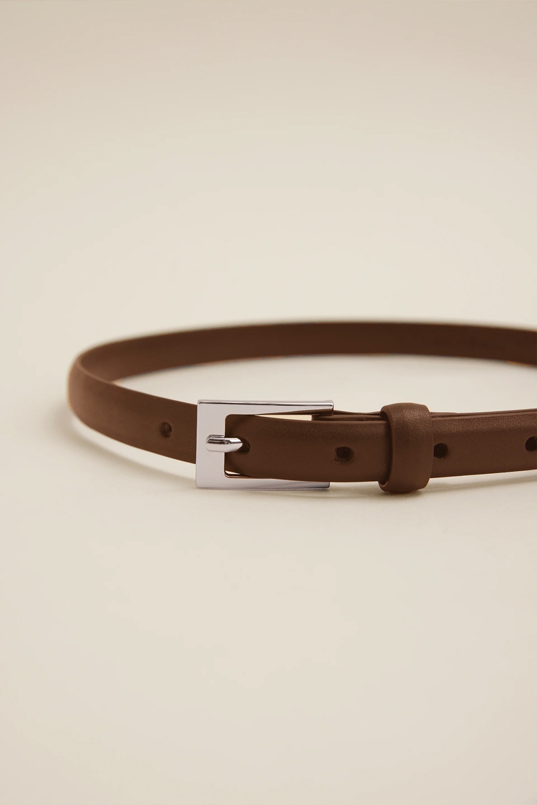 Slim Leather Belt