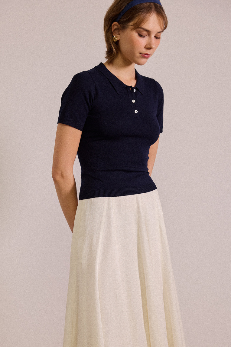 Viscose Knit Polo