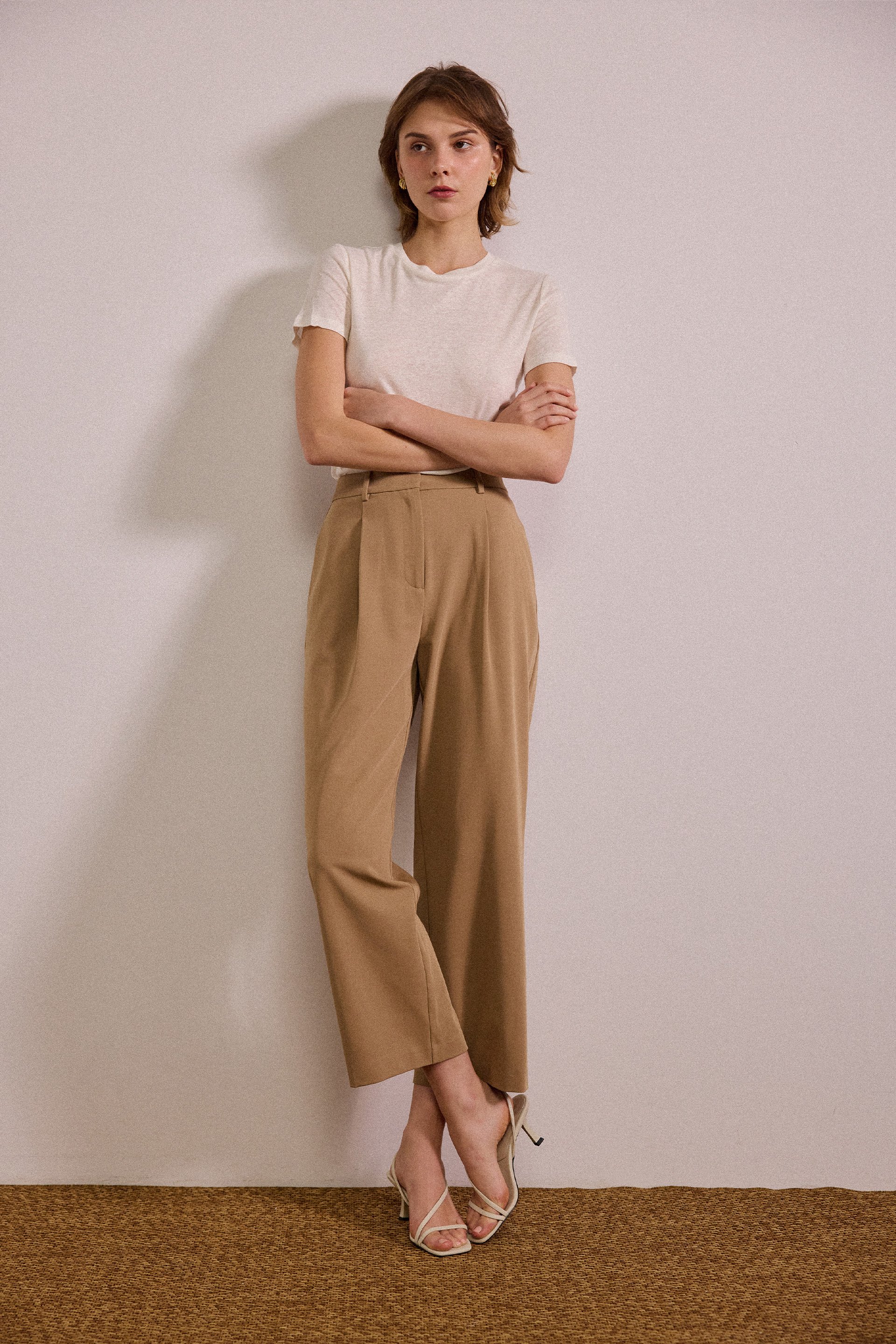 [PRE-ORDER SPECIAL] Tailored Front-Pleat Trousers