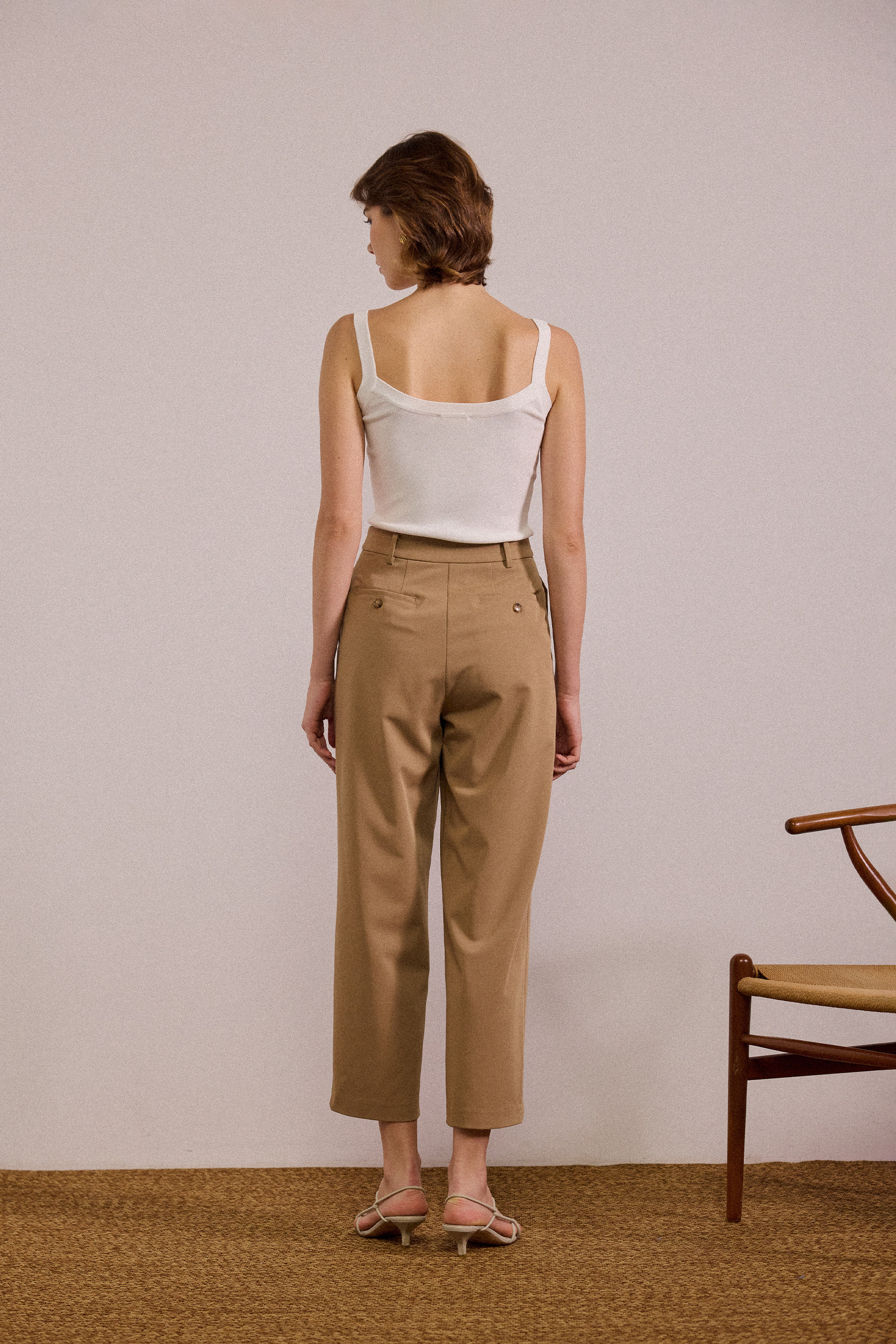 [PRE-ORDER SPECIAL] Tailored Front-Pleat Trousers
