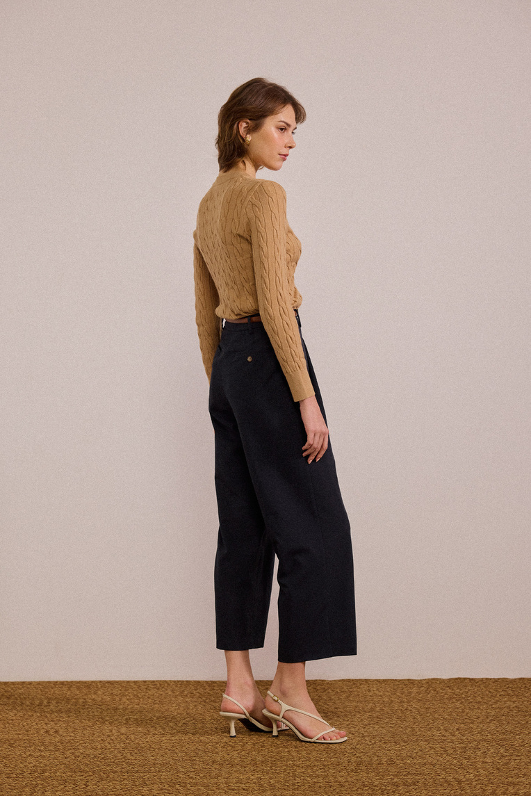 [PRE-ORDER SPECIAL] Tailored Front-Pleat Trousers