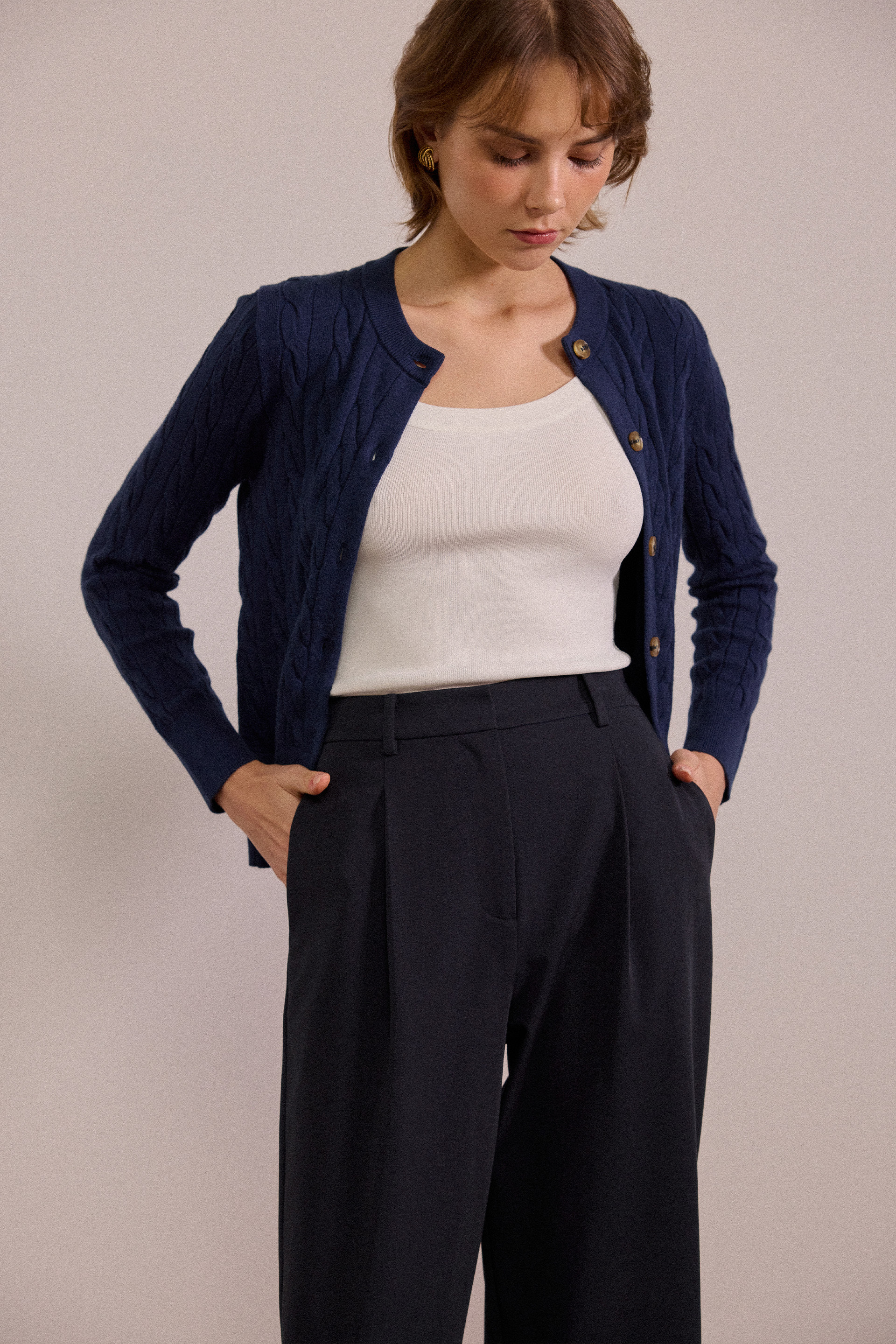 [PRE-ORDER SPECIAL] Tailored Front-Pleat Trousers