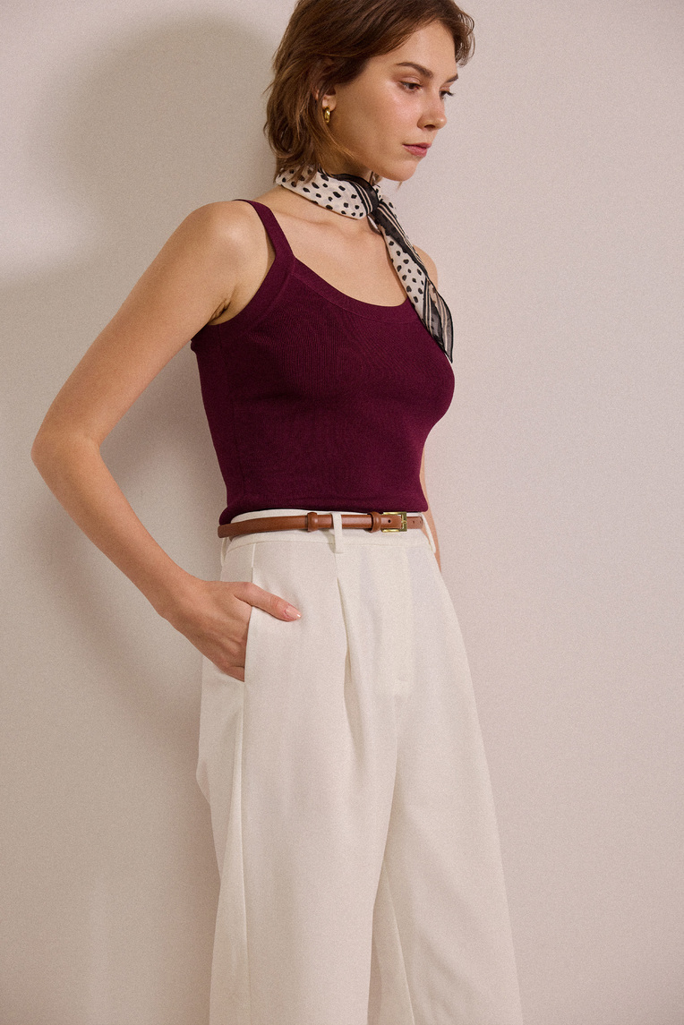 [PRE-ORDER SPECIAL] Tailored Front-Pleat Trousers