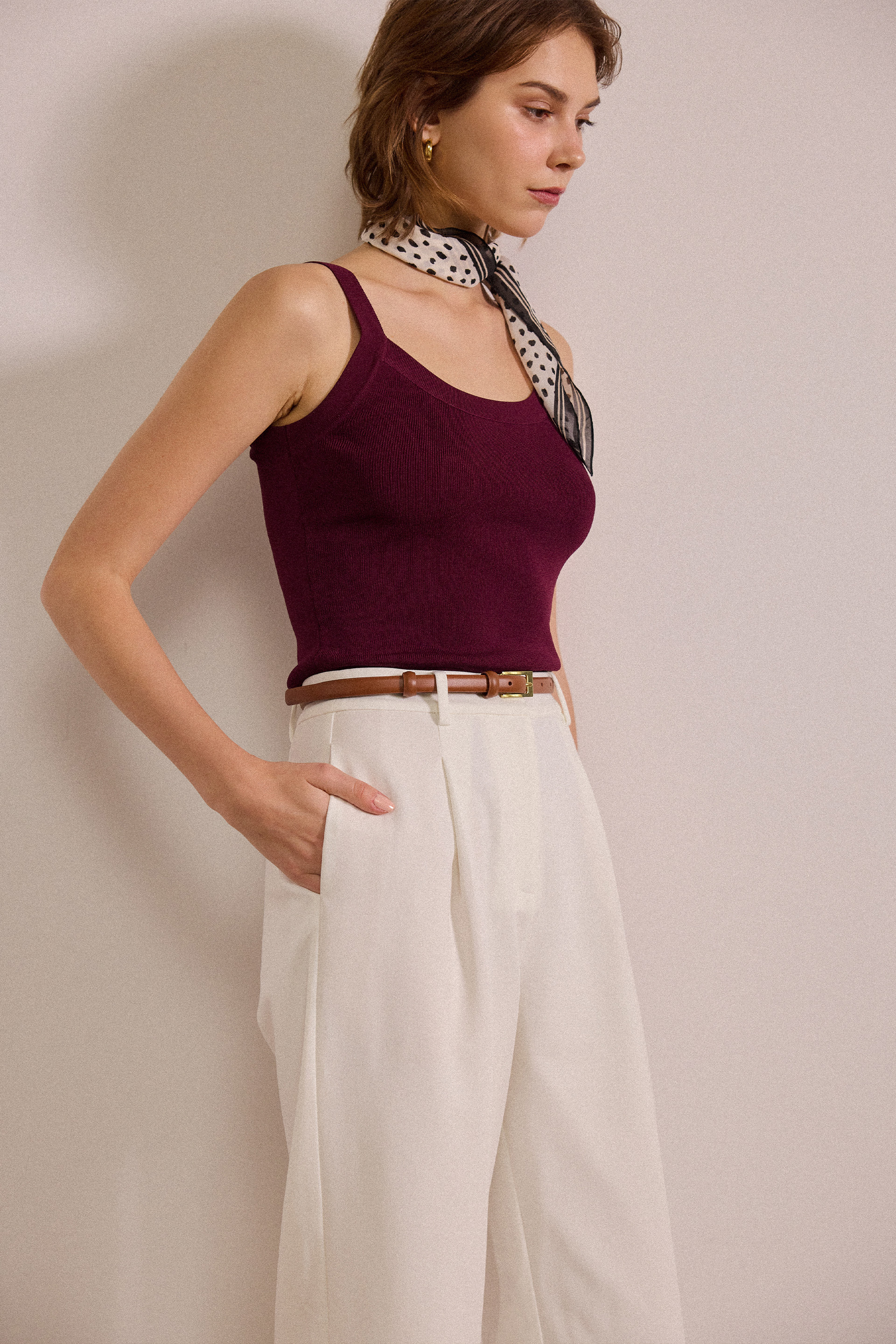 [PRE-ORDER SPECIAL] Tailored Front-Pleat Trousers