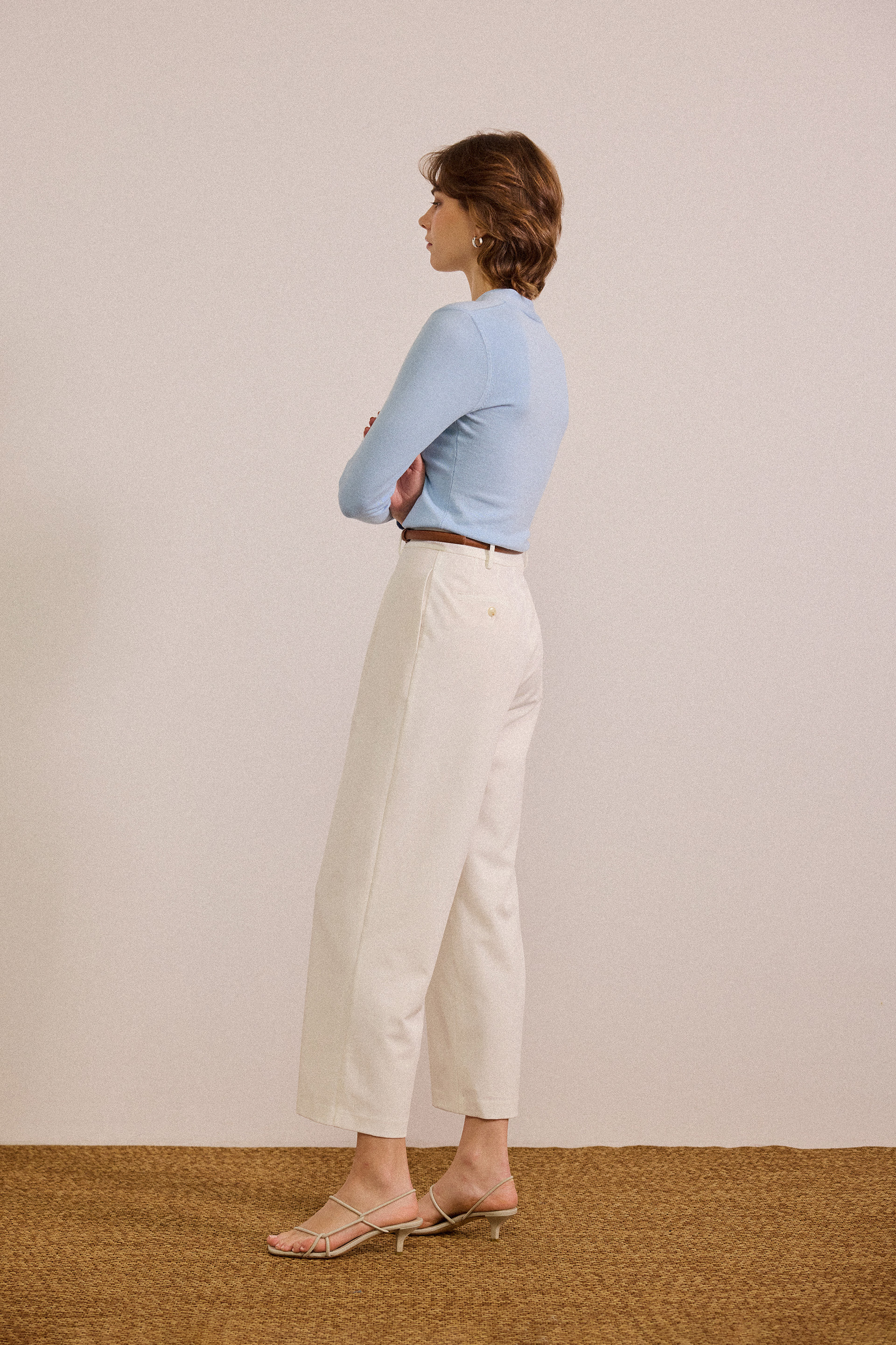 [PRE-ORDER SPECIAL] Tailored Front-Pleat Trousers