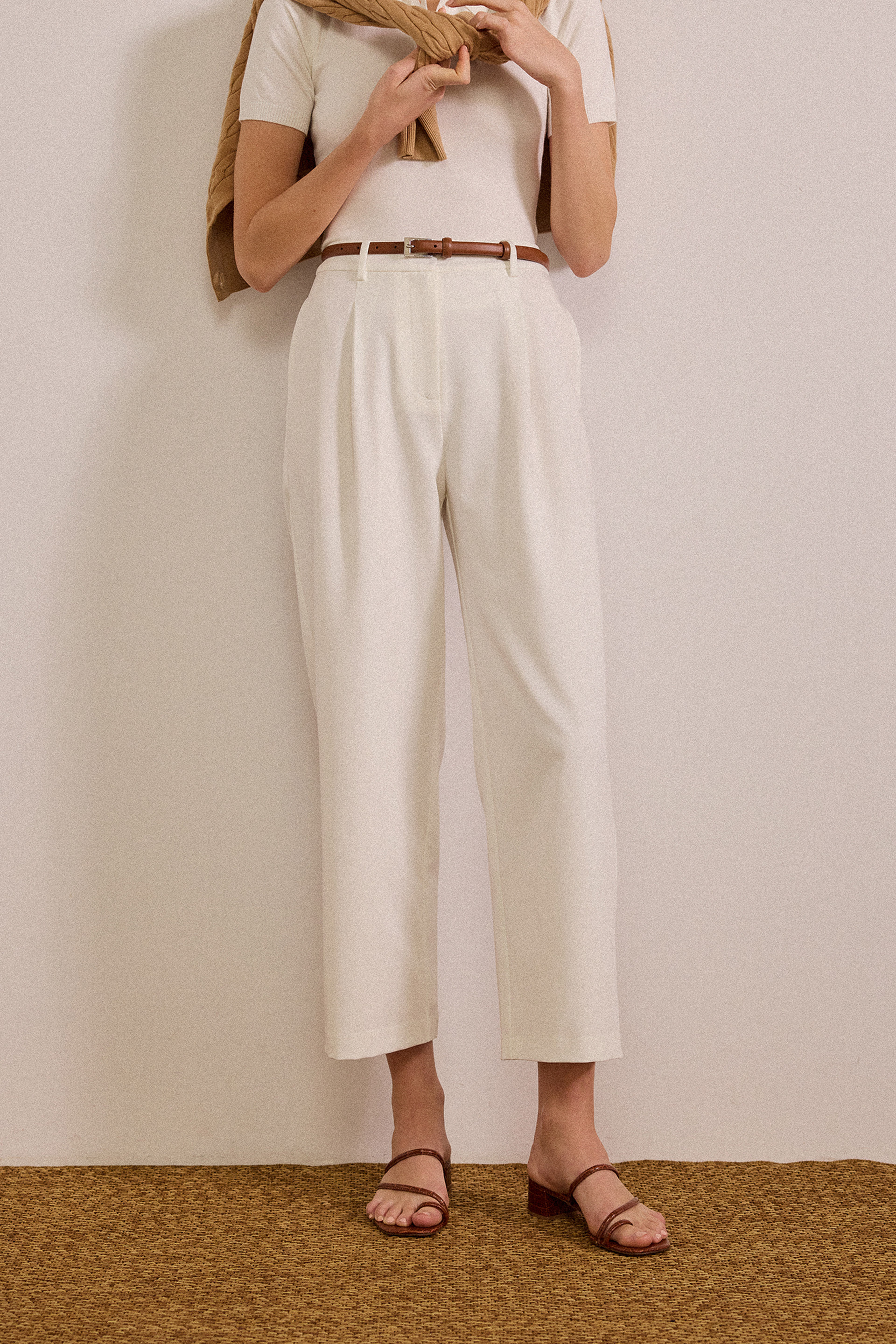 [PRE-ORDER SPECIAL] Tailored Front-Pleat Trousers