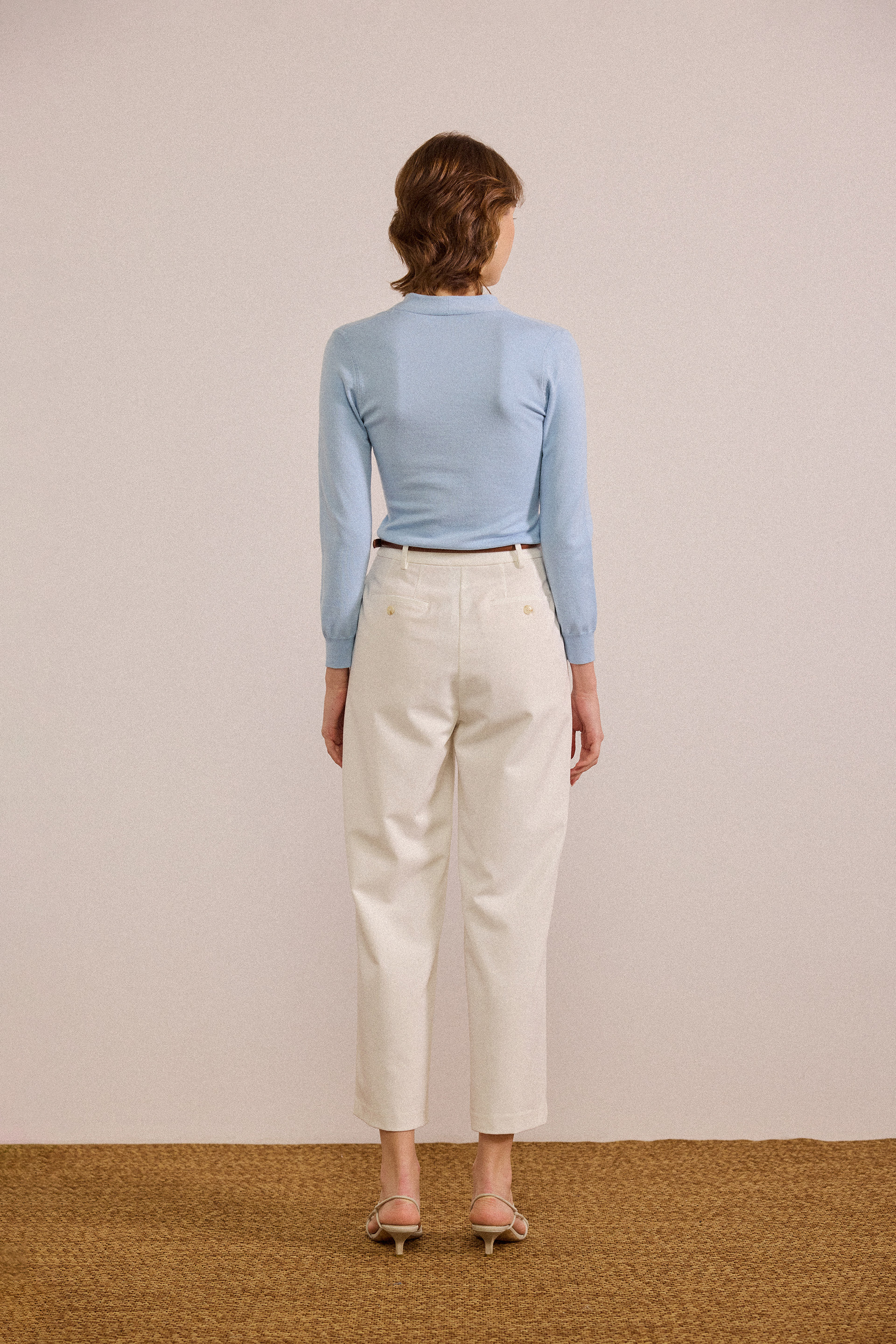 [PRE-ORDER SPECIAL] Tailored Front-Pleat Trousers