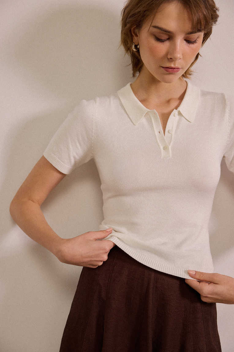 Viscose Knit Polo