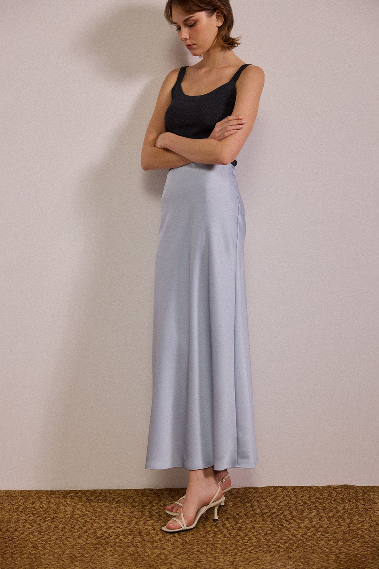 Satin Maxi Skirt